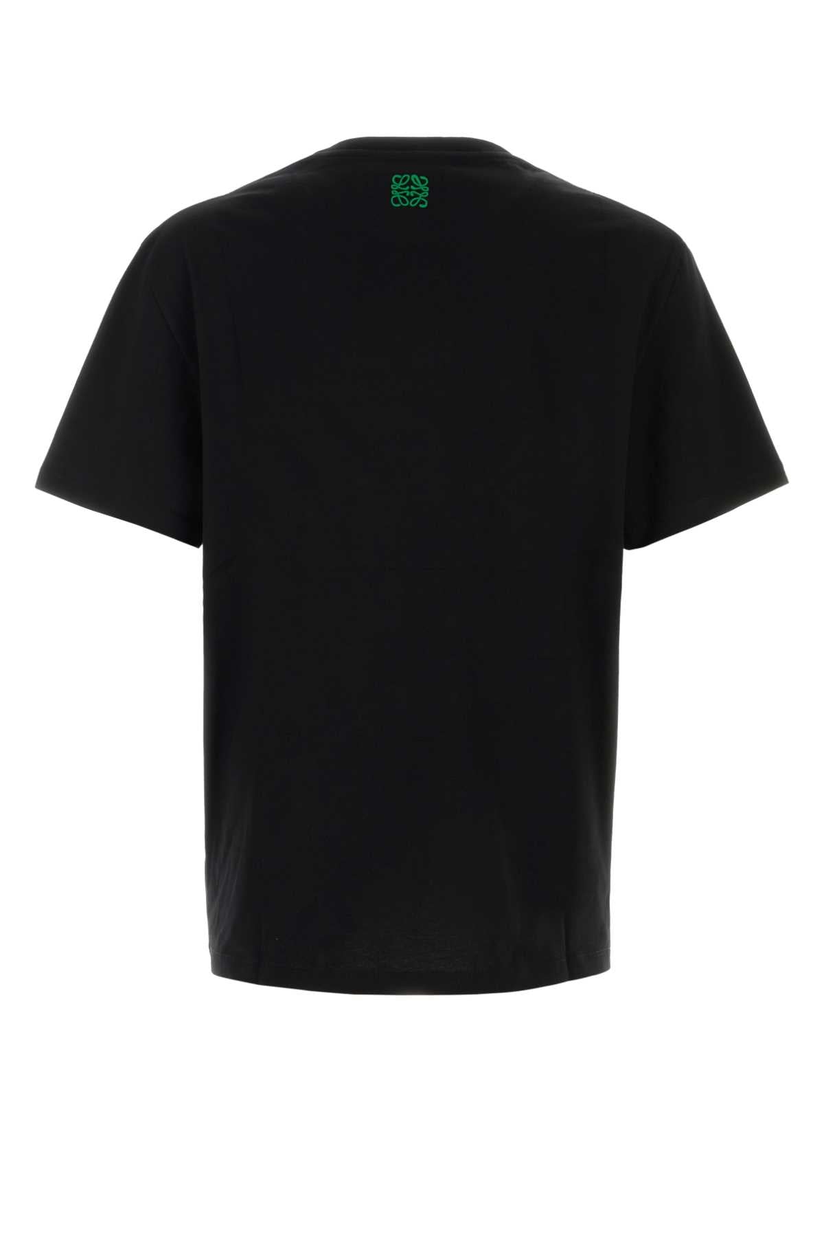 Loewe Paula's Ibiza Men Black Cotton T-Shirt LOEWE