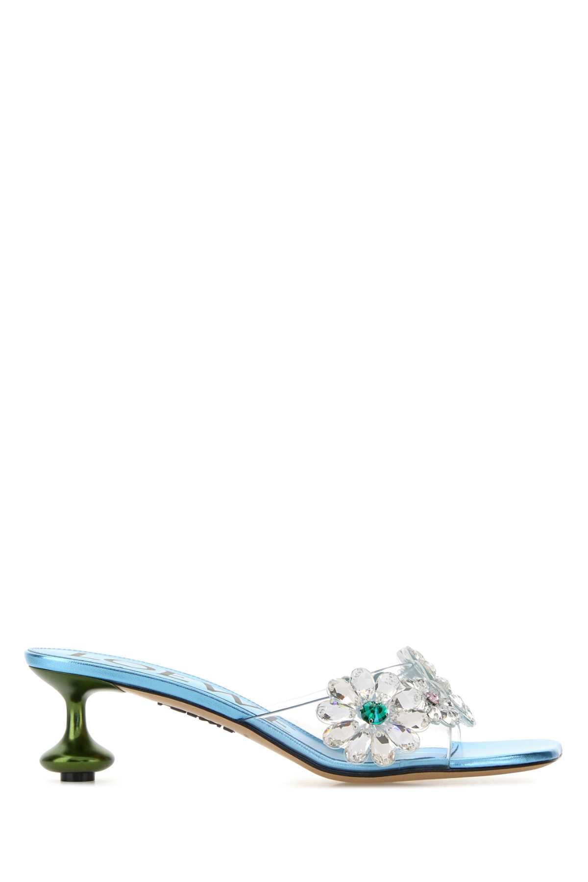 Loewe Paula's Ibiza Women Embellished Pvc Toy Mules LOEWE