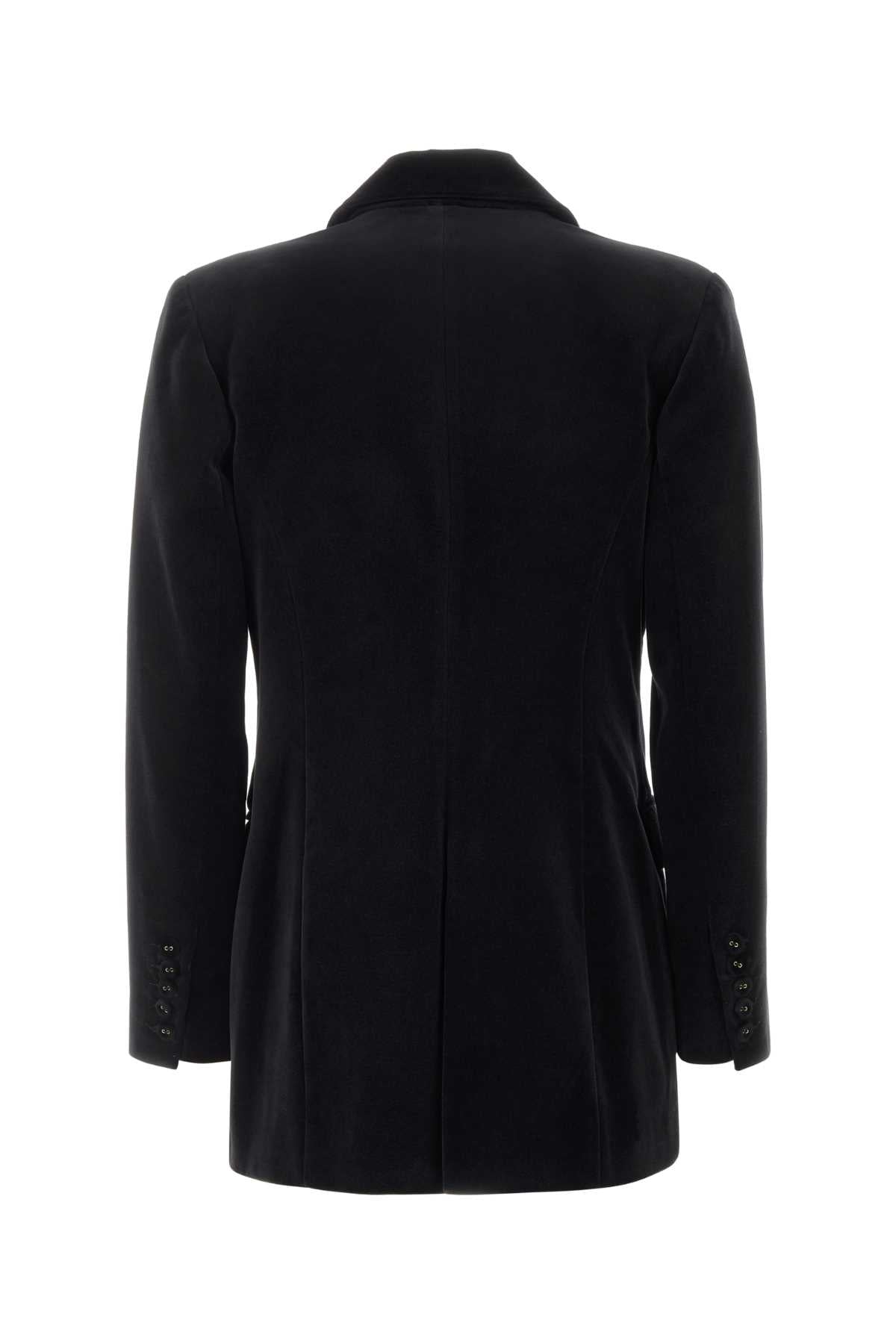 Costarellos Women Black Velvet Blazer COSTARELLOS