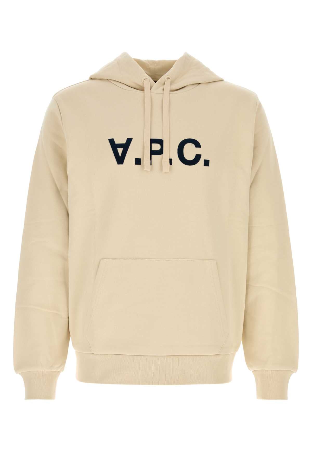 A.P.C. Unisex Sand Stretch Cotton Sweatshirt A.P.C.