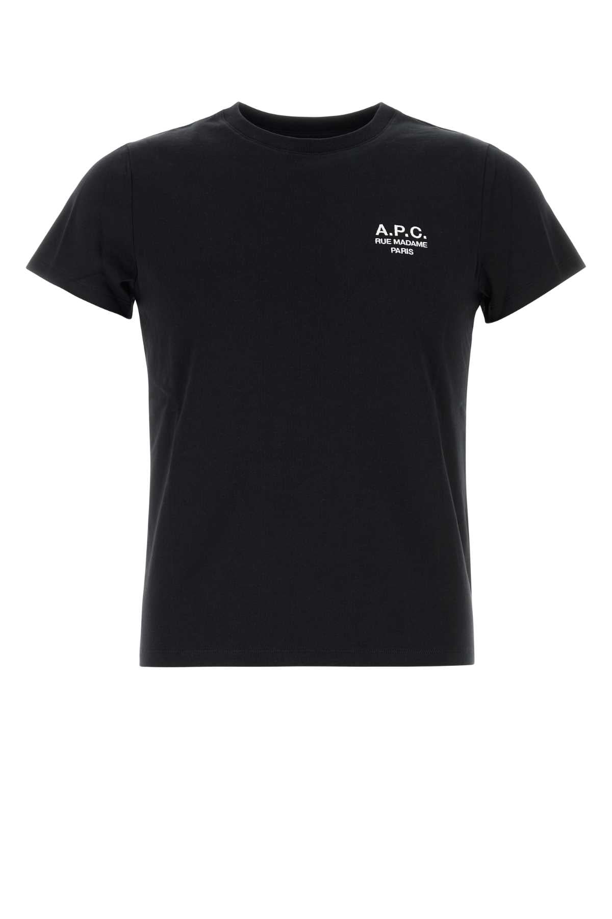 A.P.C. Unisex Black Cotton T-Shirt A.P.C.