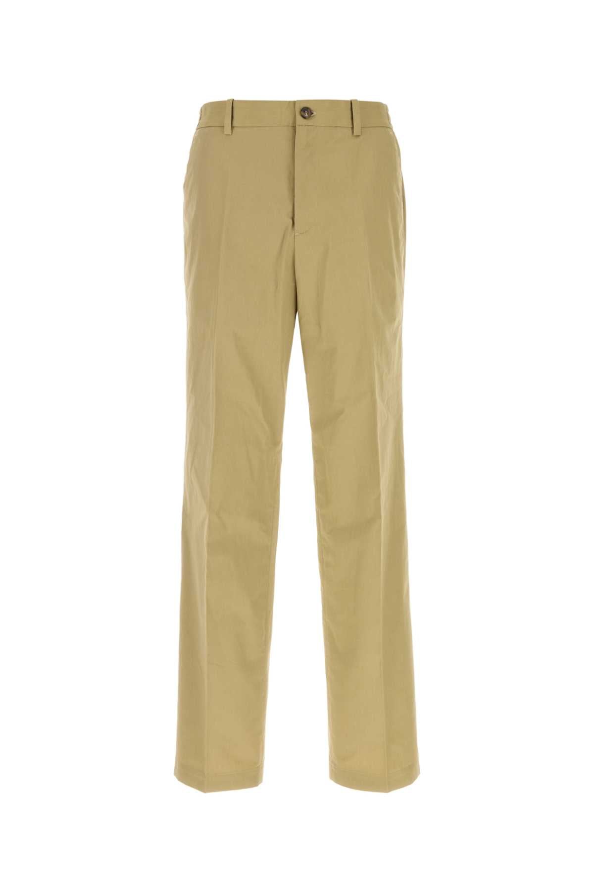 A.P.C. Men Khaki Cotton Dylan Pant A.P.C.