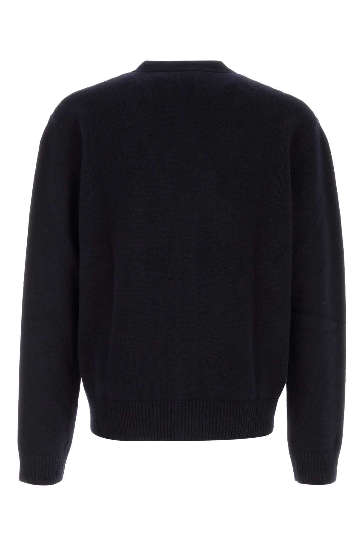 A.P.C. Men Midnight Blue Wool Kevin Cardigan A.P.C.