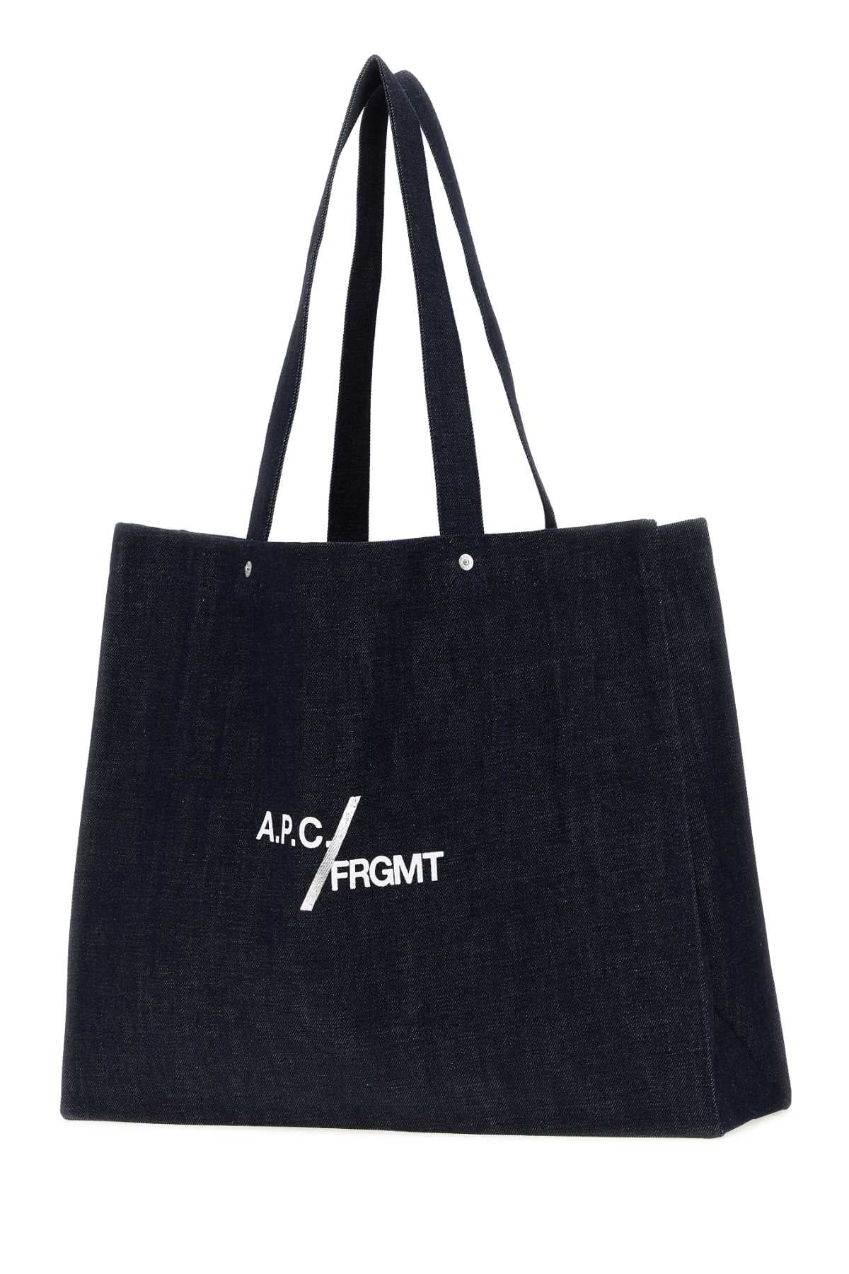 A.P.C. Men Denim A.P.C. X Frgmt Je Sors Ce Soir Shopping Bag A.P.C.