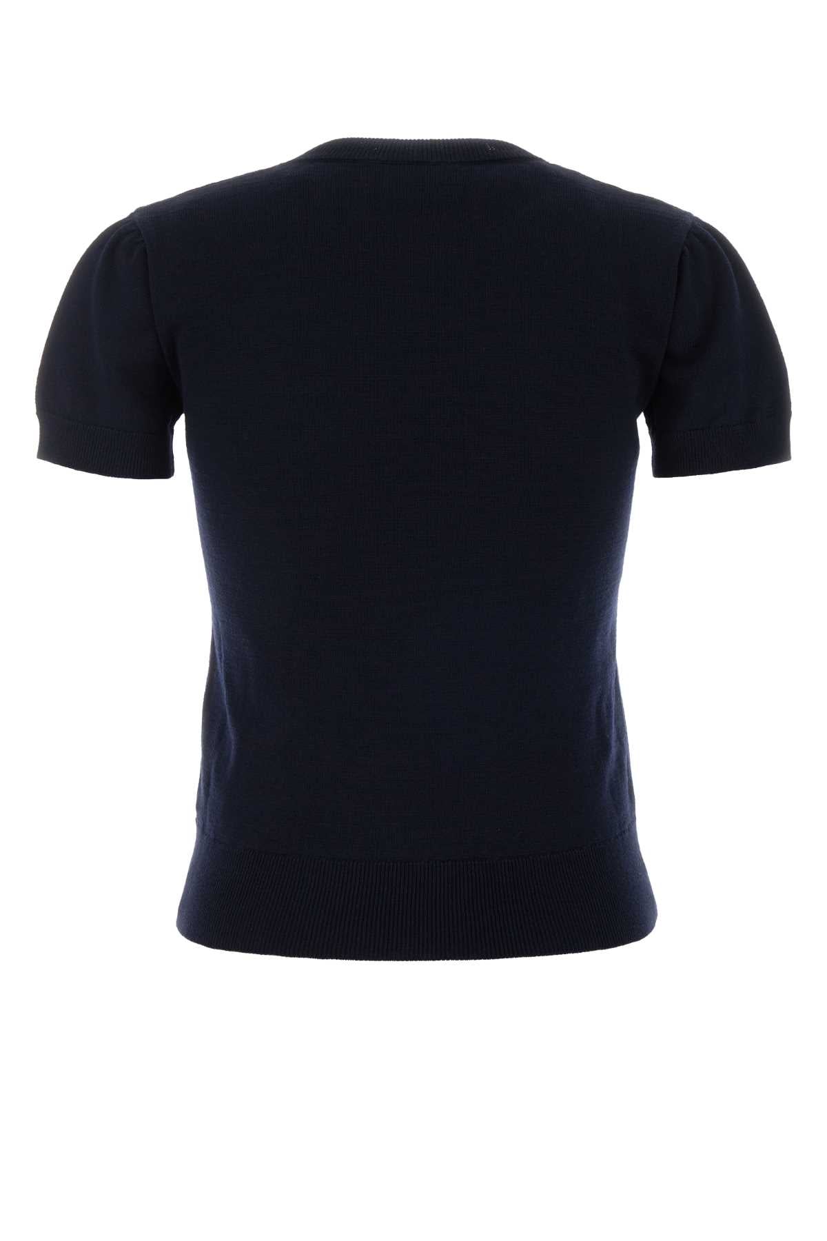 A.P.C. Women Dark Blue Wool Blend Gia Sweater A.P.C.