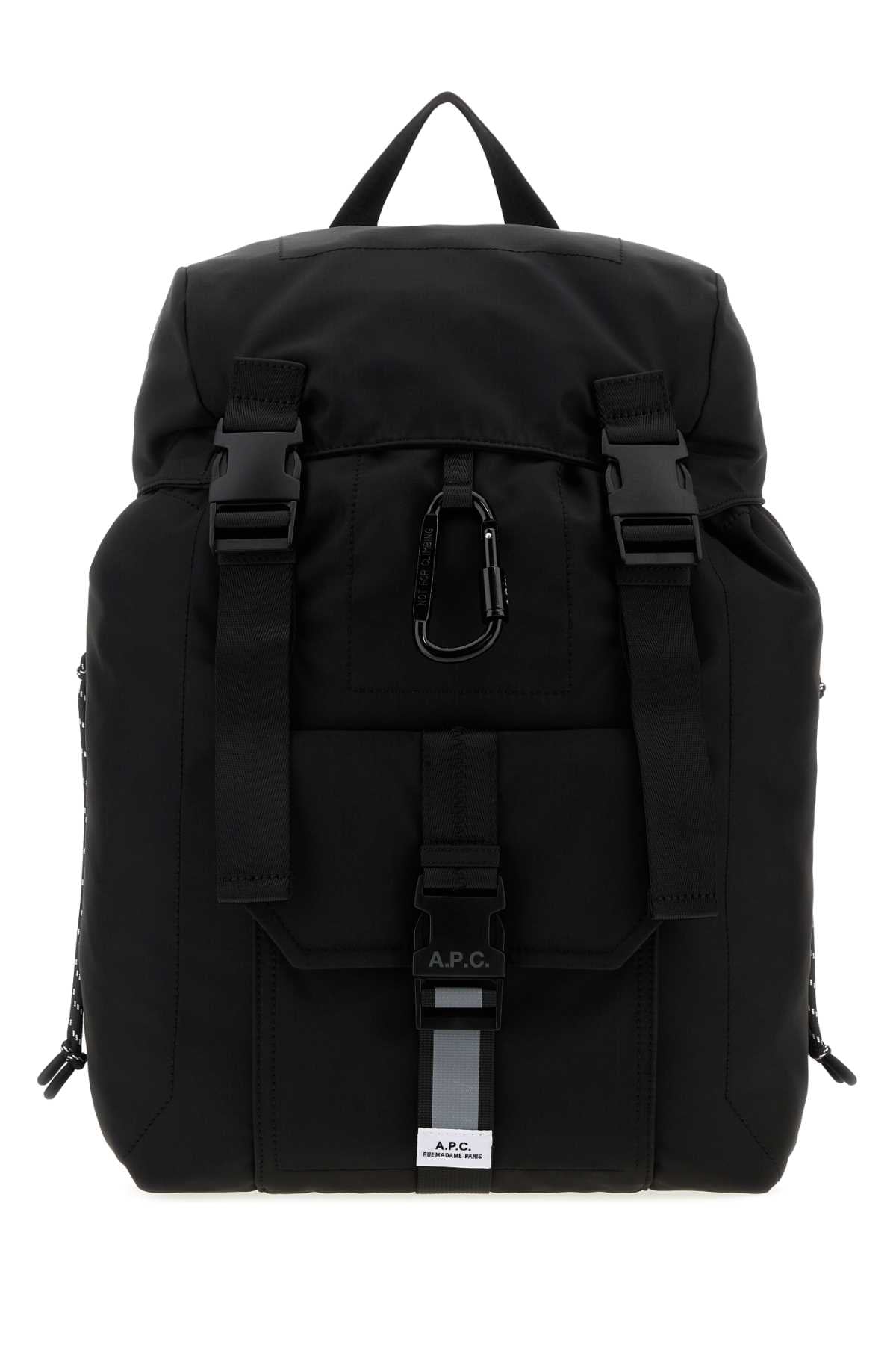 A.P.C. Men Black Fabric Trek 2.0 Backpack A.P.C.