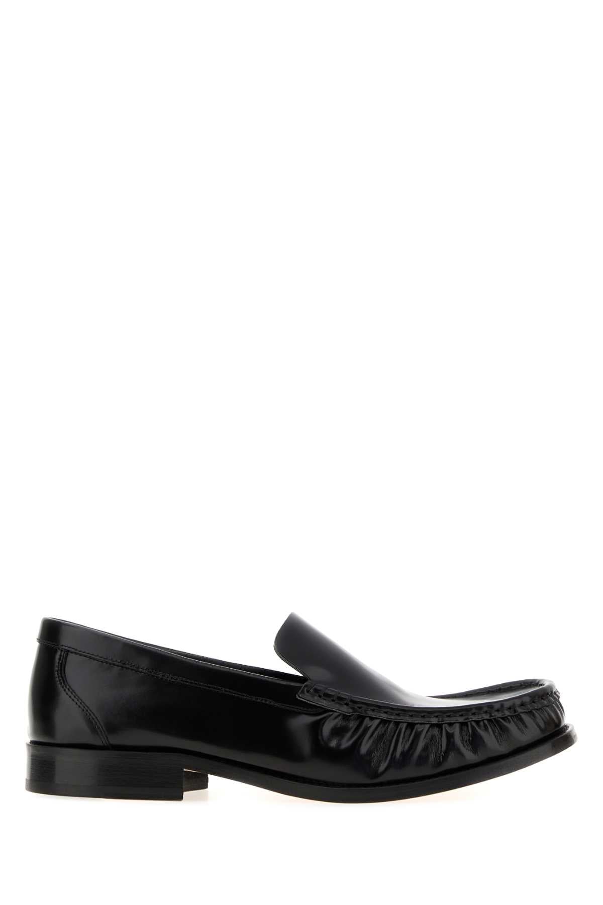 A.P.C. Men Black Leather Romeo Loafers A.P.C.