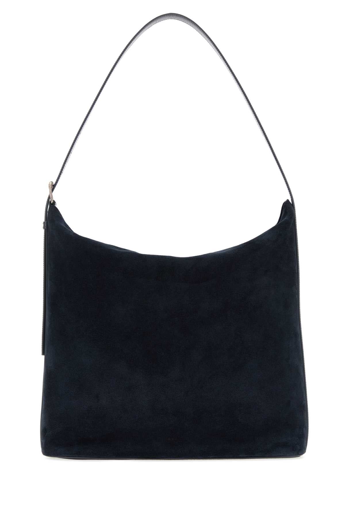 A.P.C. Women Navy Blue Suede Maxi Vera Shopping Bag A.P.C.