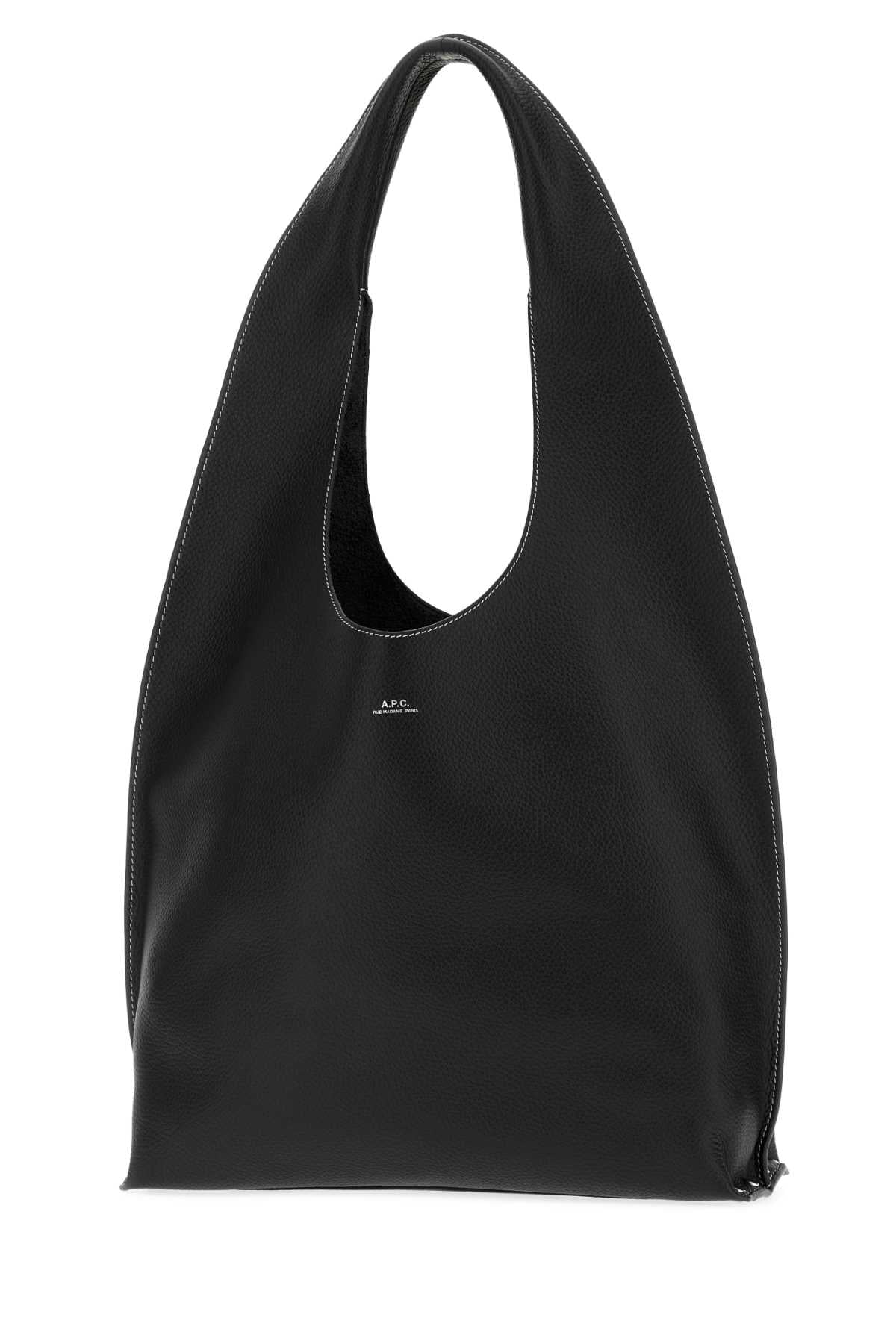A.P.C. Women Black Leather Le Neige Shoulder Bag A.P.C.