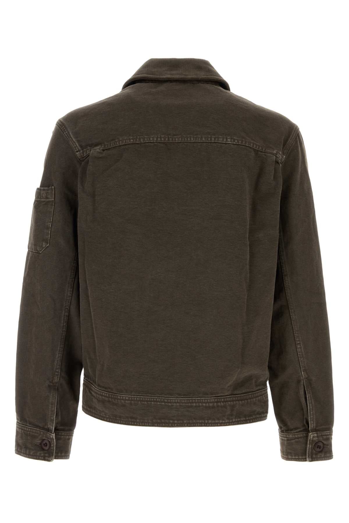 A.P.C. Men Chocolate Denim Alexis Jacket A.P.C.