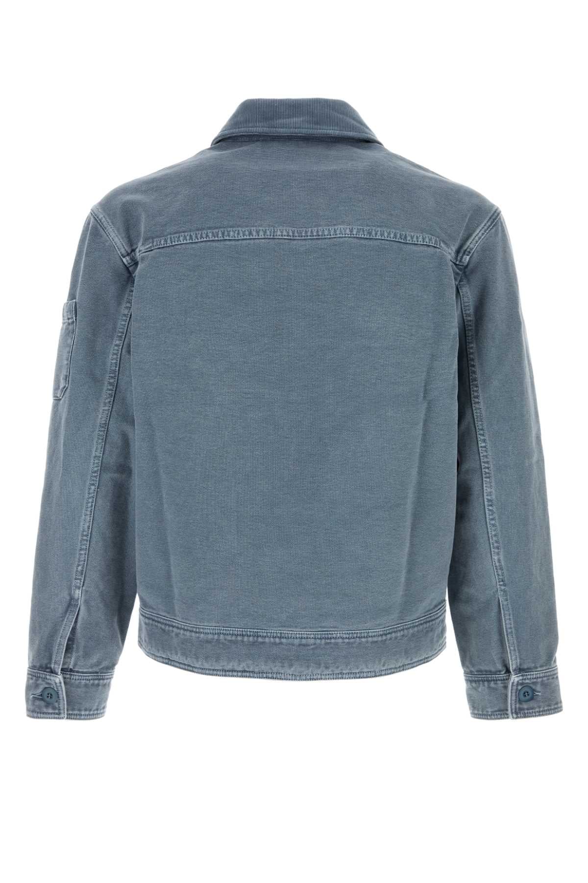 A.P.C. Men Air Force Blue Denim Alexis Jacket A.P.C.