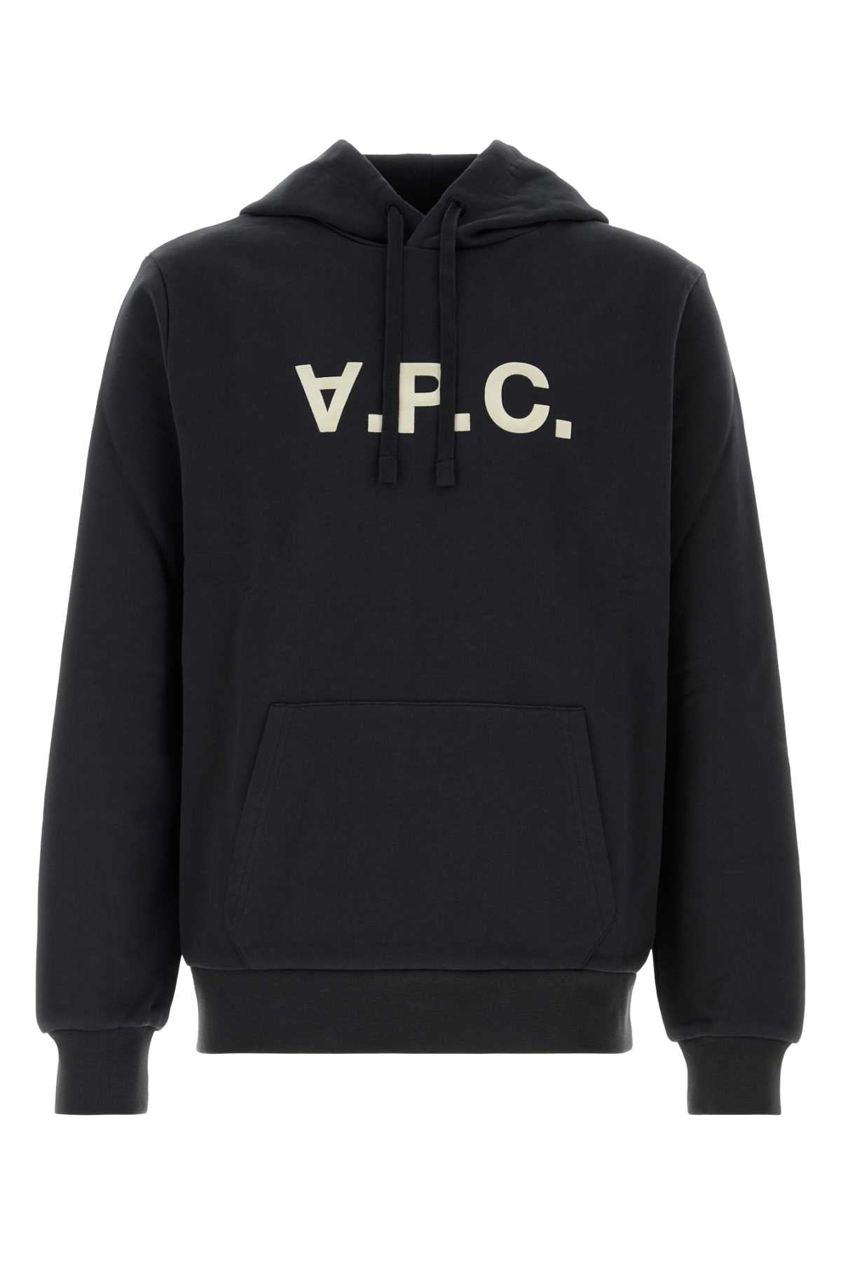 A.P.C. Unisex Black Stretch Cotton Sweatshirt A.P.C.