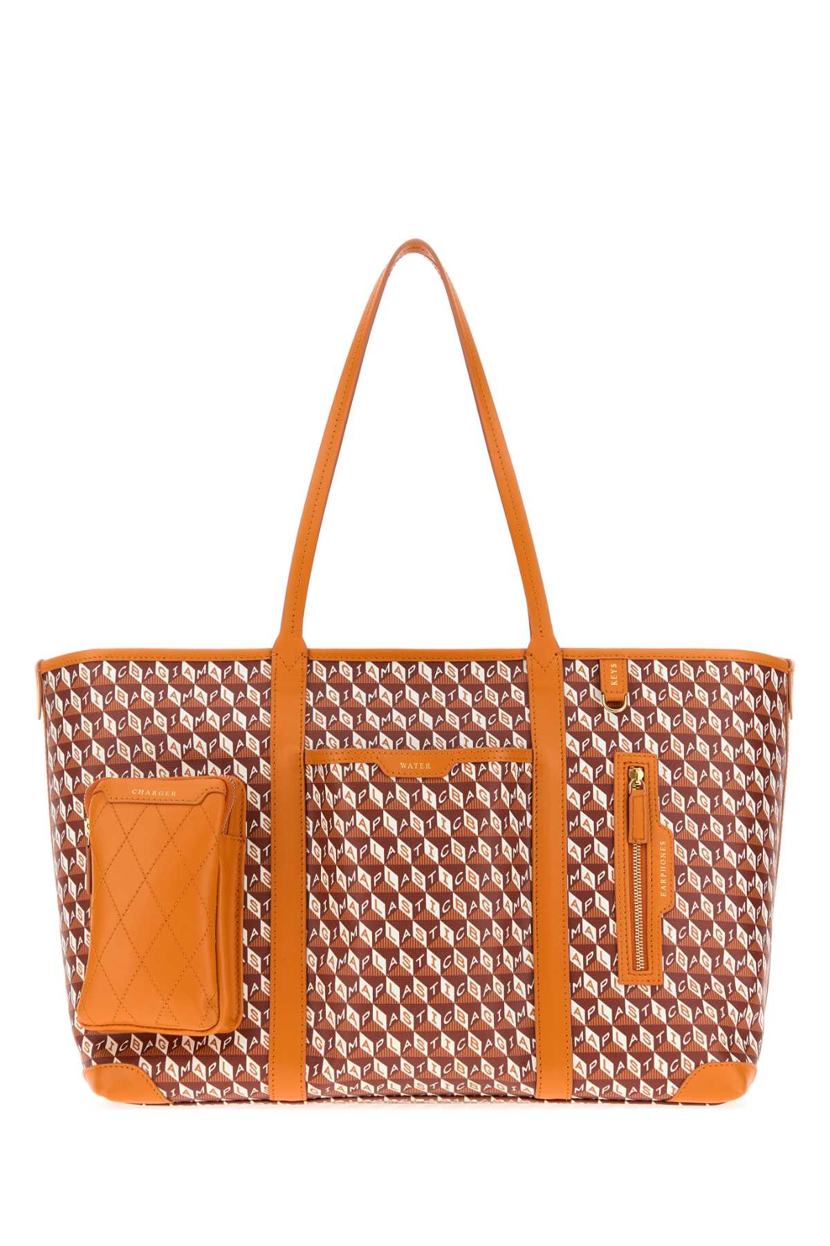 Anya Hindmarch Women Printed Canvas  I Am A Plastic Bag Shopping Bag ANYA HINDMARCH