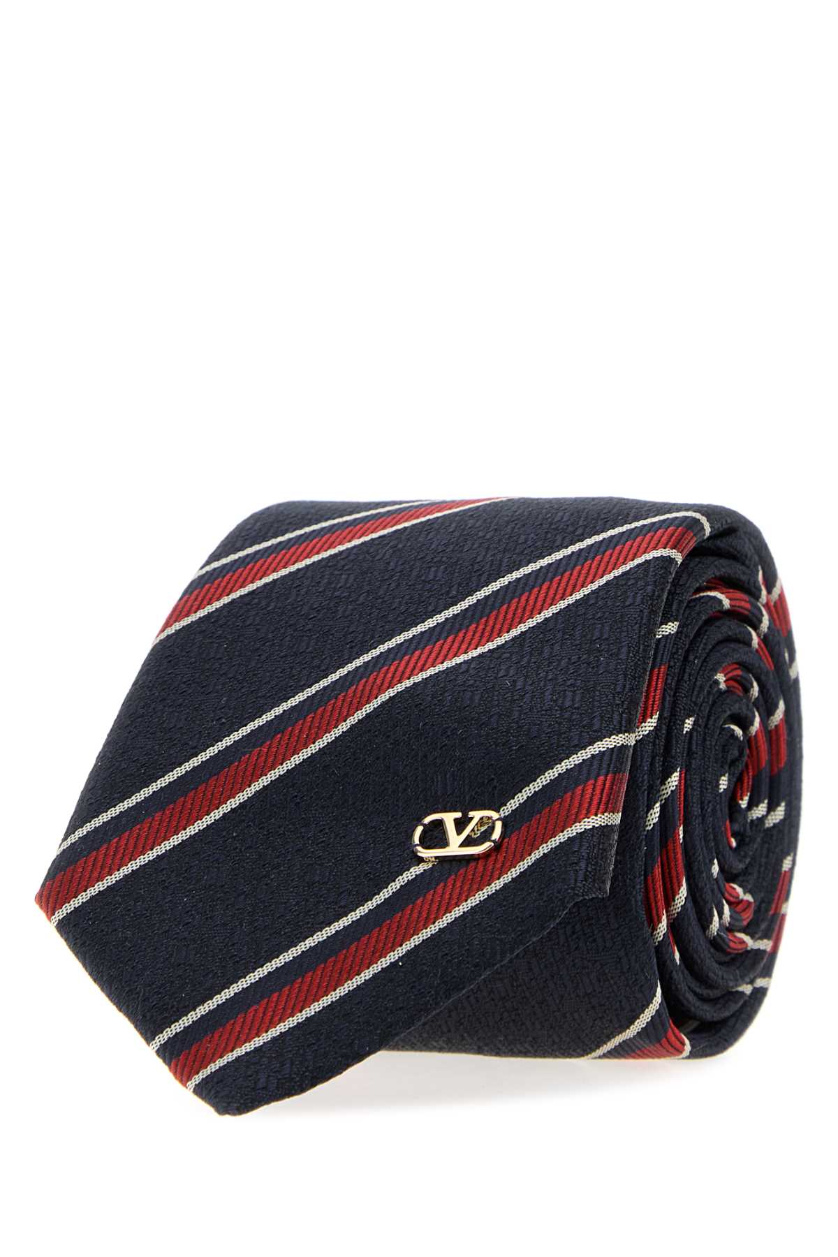 Valentino Garavani Men Embroidered Jacquard Tie VALENTINO GARAVANI
