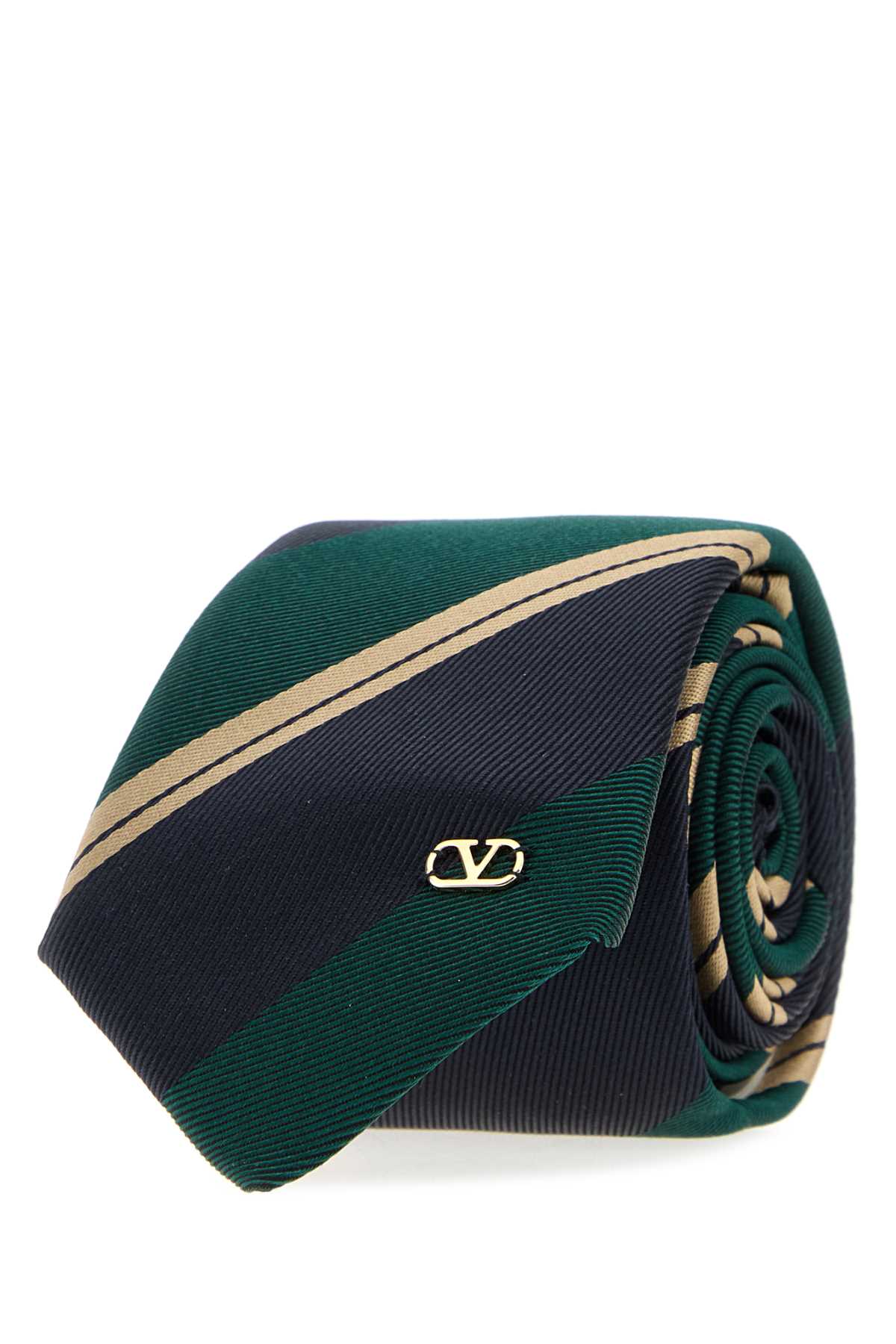 Valentino Garavani Men Embroidered Jacquard Tie VALENTINO GARAVANI