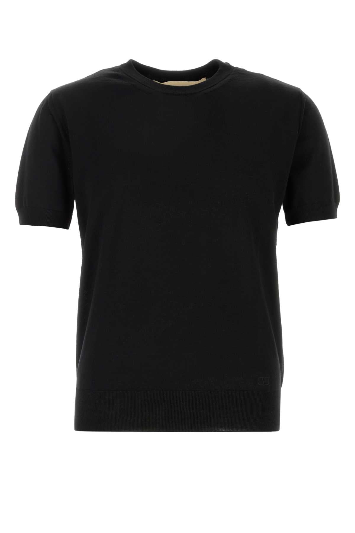 Valentino Garavani Men Black Wool Sweater VALENTINO GARAVANI