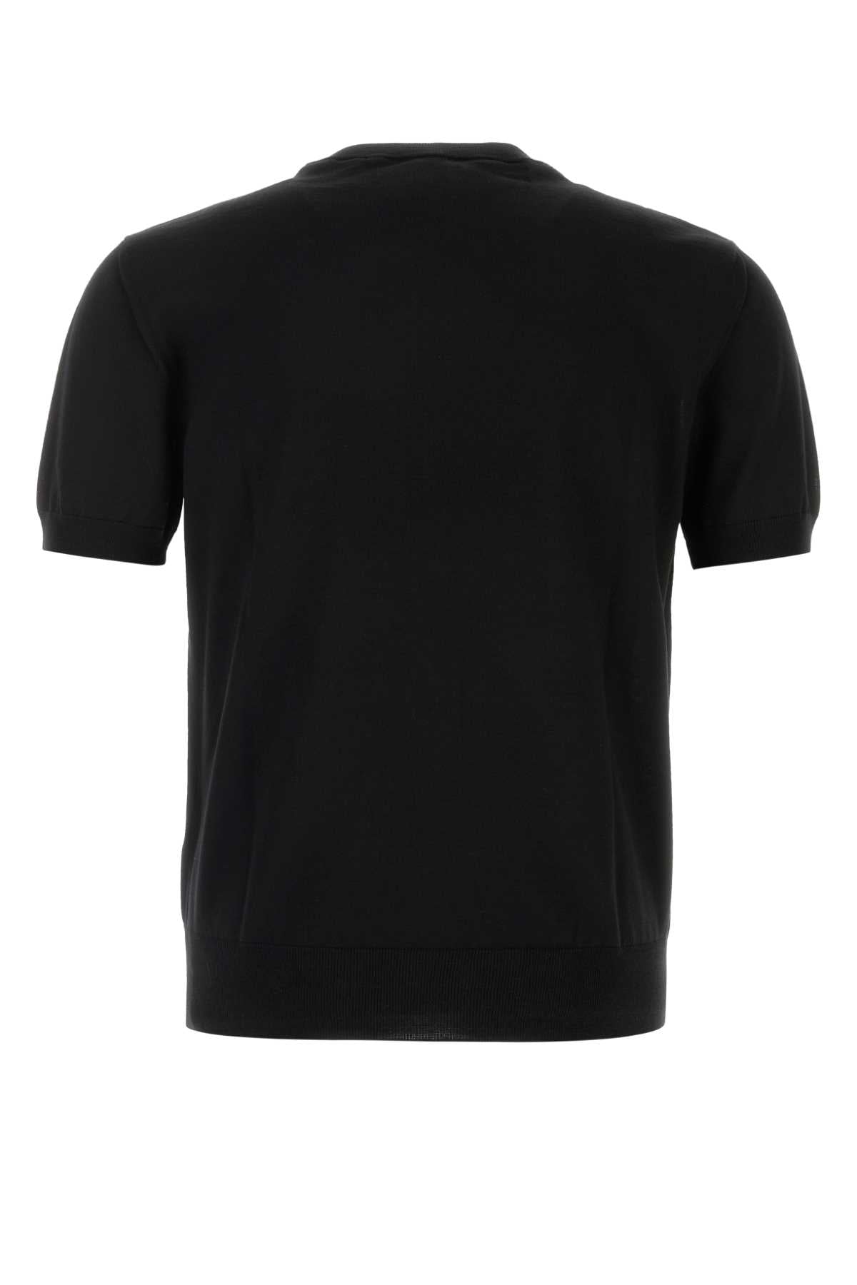 Valentino Garavani Men Black Wool Sweater VALENTINO GARAVANI