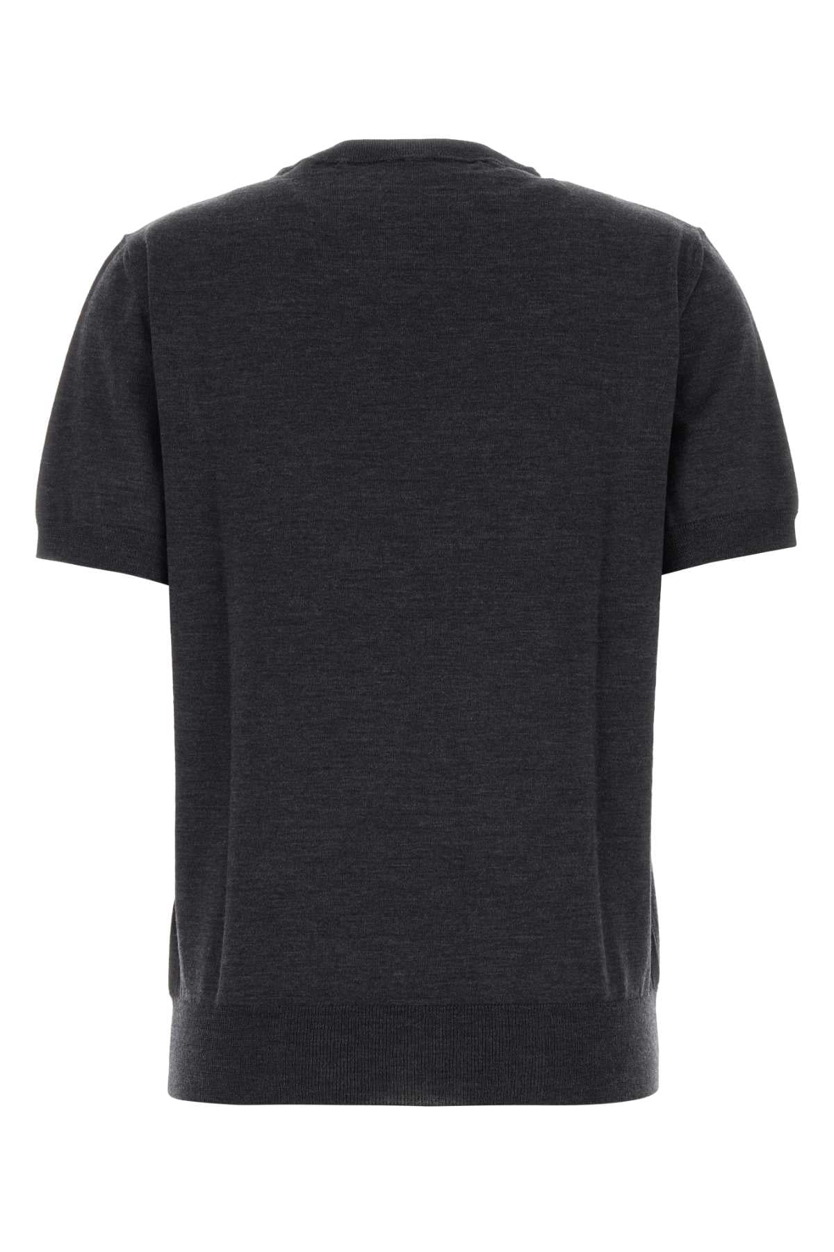 Valentino Garavani Women Charcoal Wool Sweater VALENTINO GARAVANI