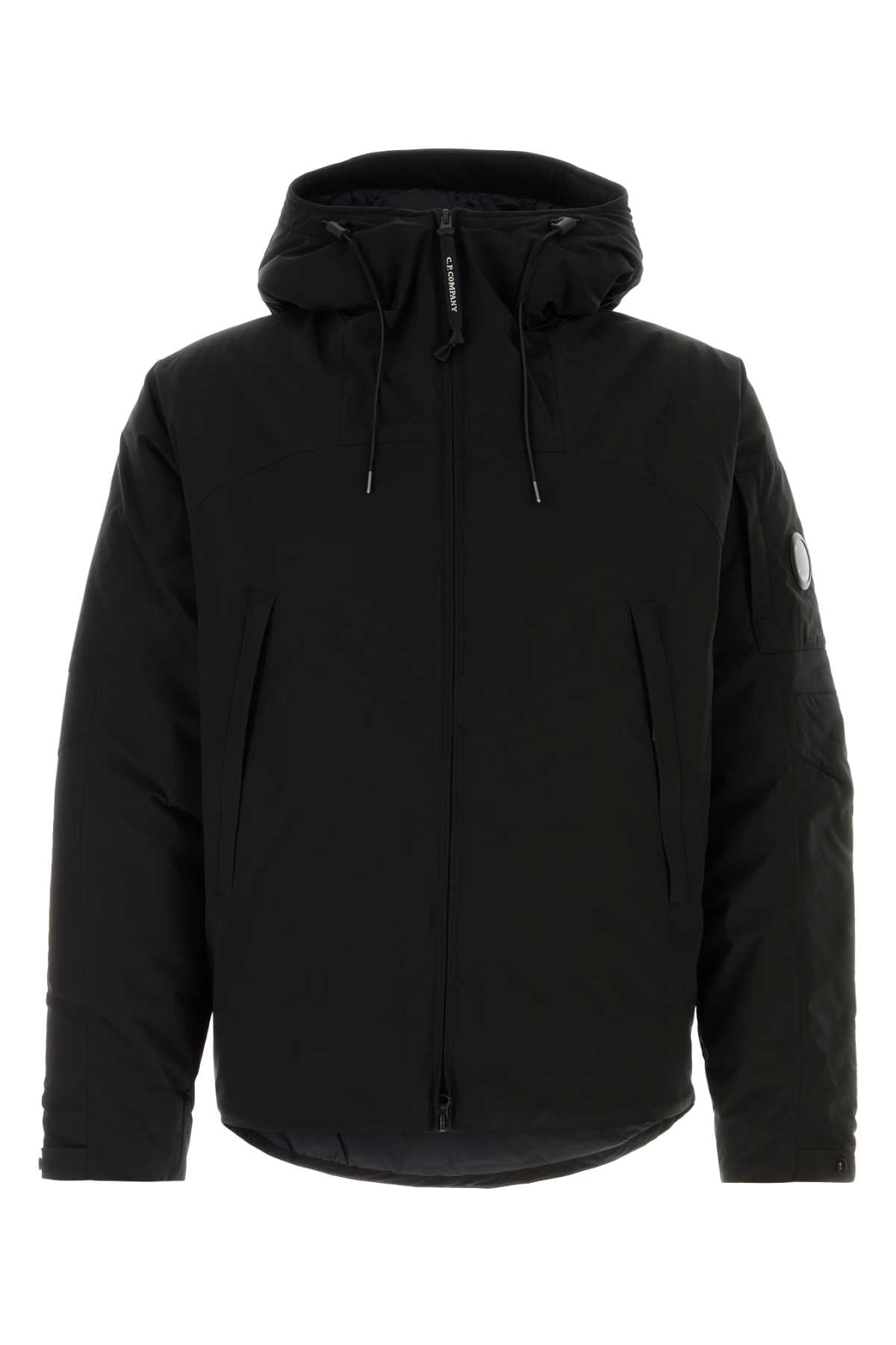 C.P. Company Men Black Polyester Padded Jacket C.P. COMPANY