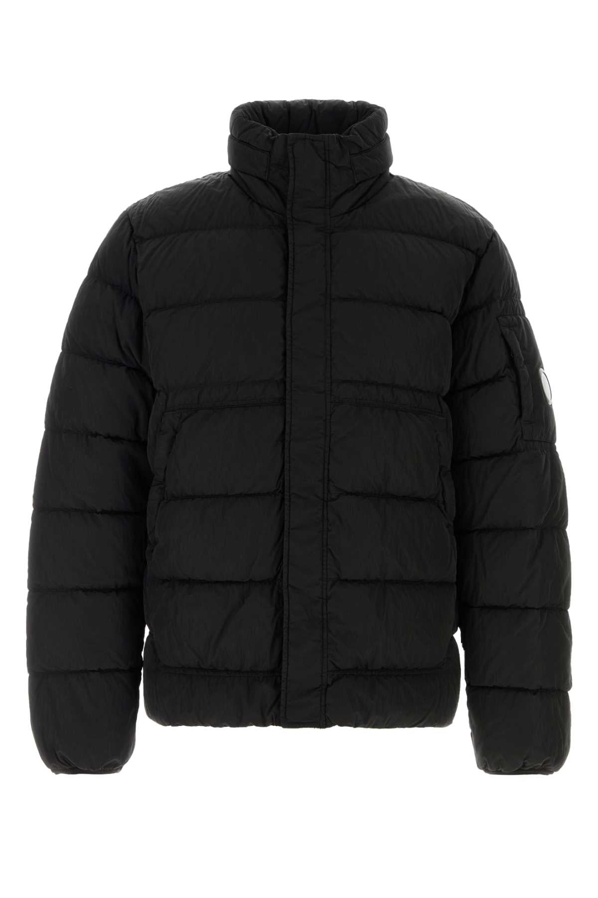 C.P. Company Men Black Nylon Down Jacket C.P. COMPANY