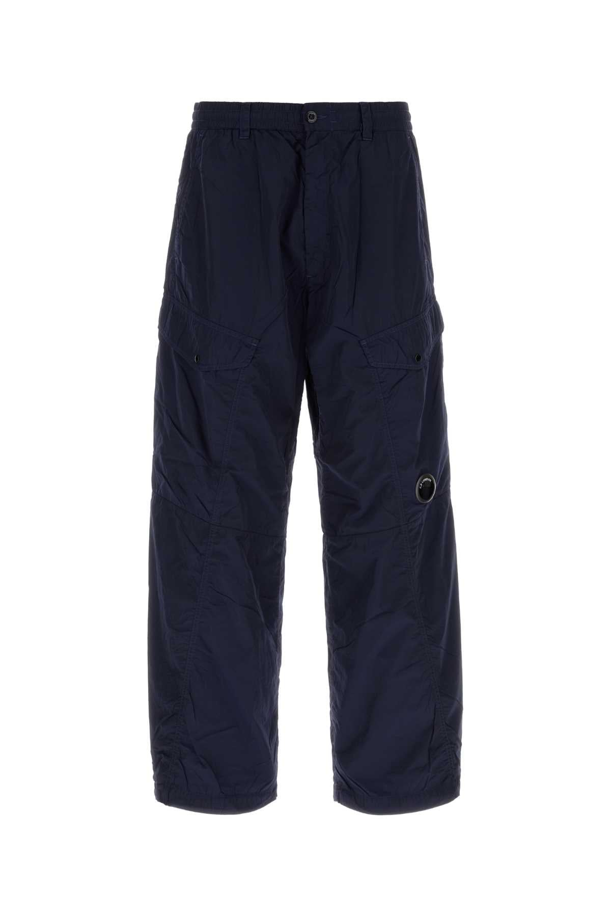 C.P. Company Men Navy Blue Nylon Cargo Pant C.P. COMPANY