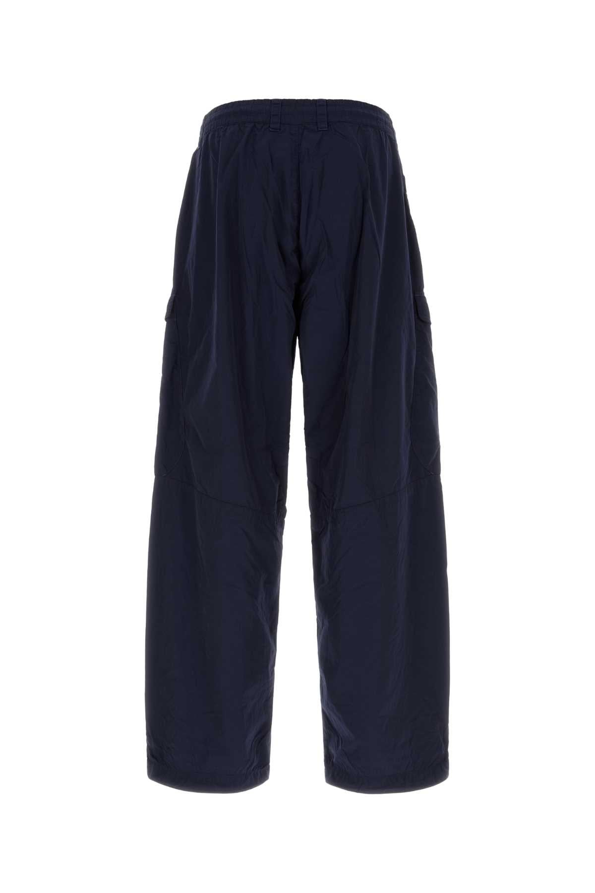 C.P. Company Men Navy Blue Nylon Cargo Pant C.P. COMPANY