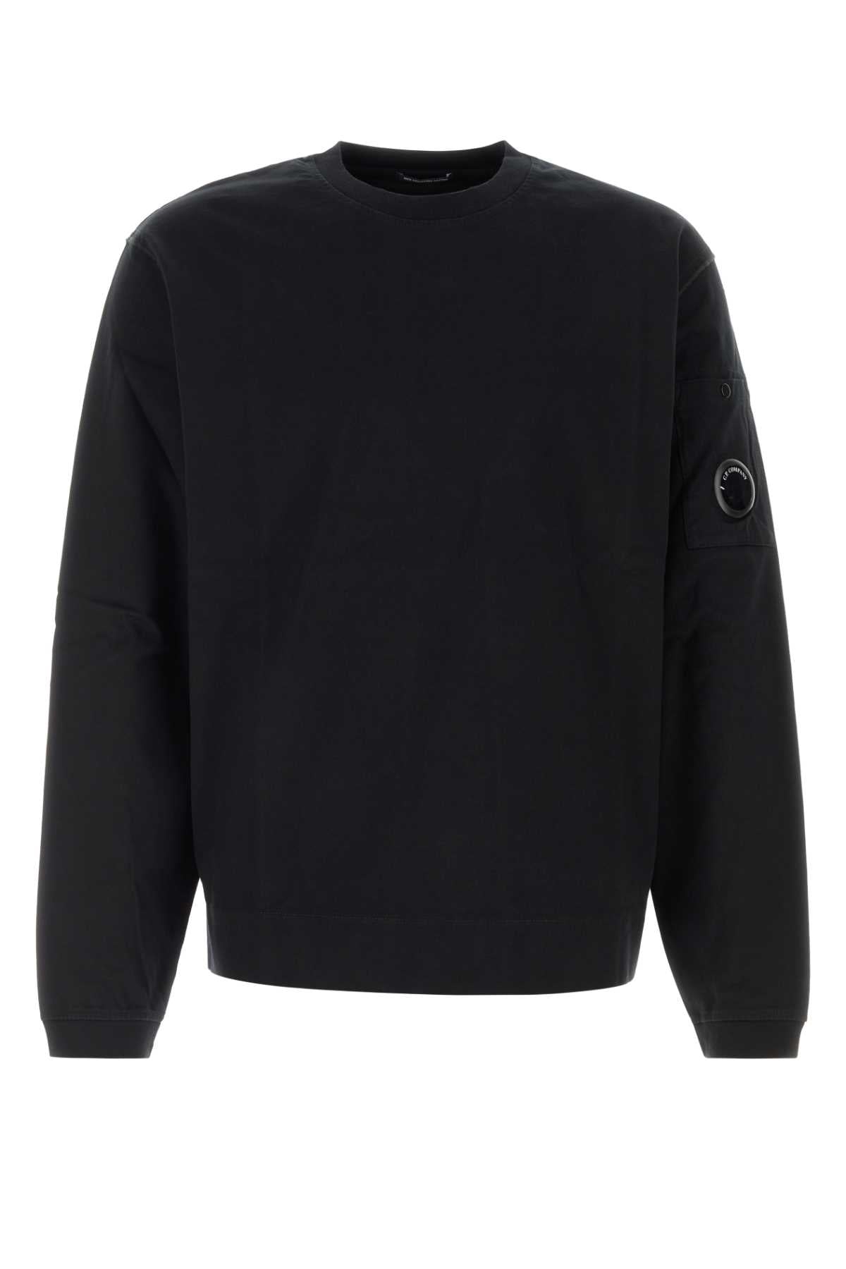 C.P. Company Men Black Cotton T-Shirt C.P. COMPANY