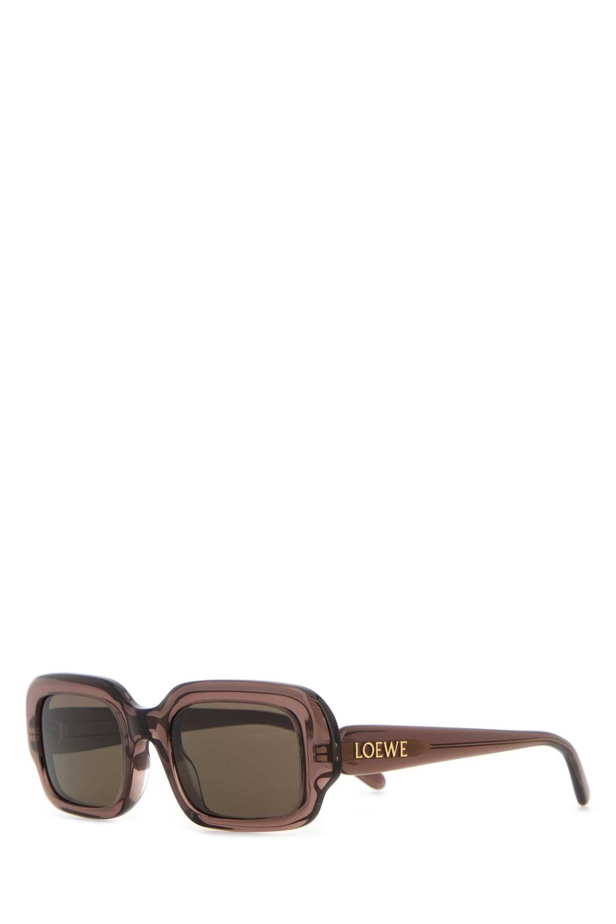 Loewe Women Brown Acetate Sunglasses LOEWE