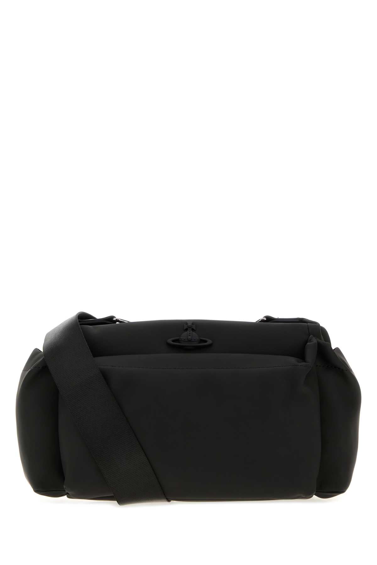 Vivienne Westwood Women Black Canvas Lee Crossbody Bag VIVIENNE WESTWOOD