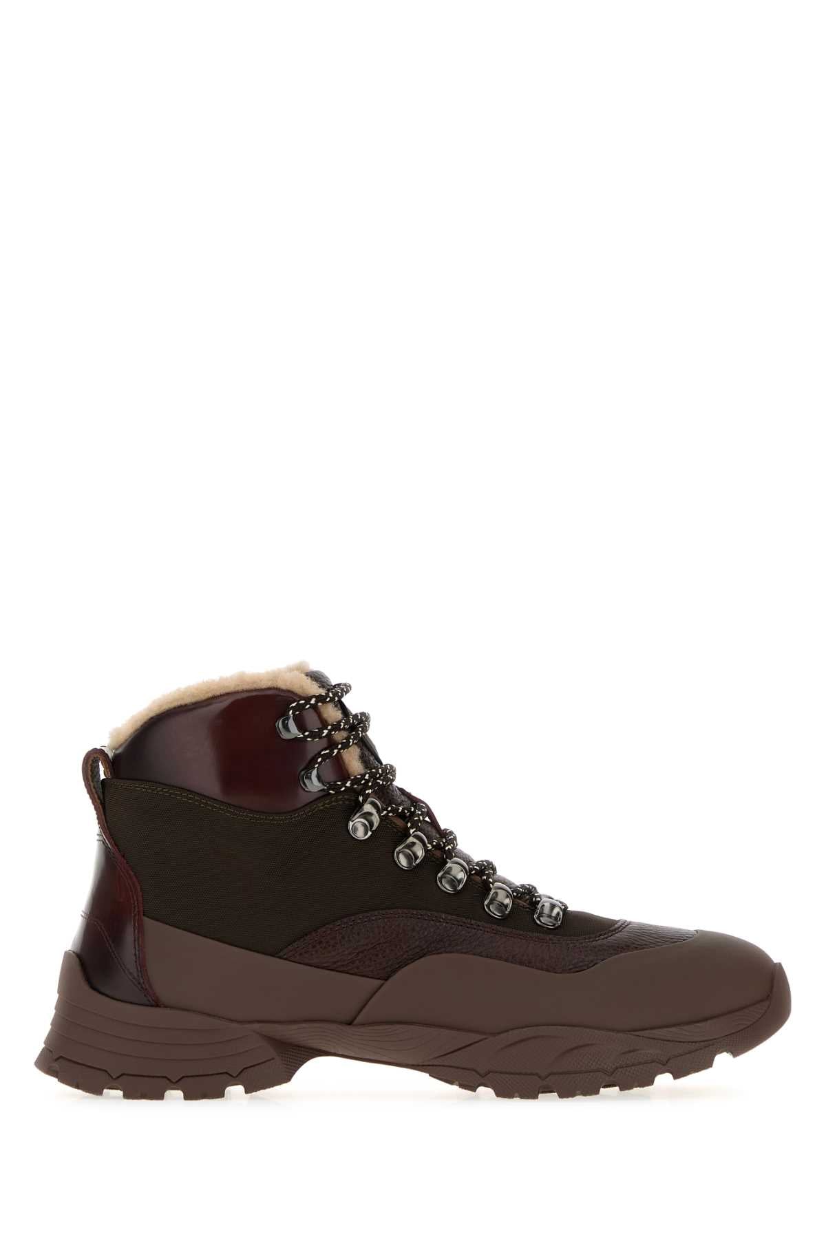 Brunello Cucinelli Men Brown Ankle Boots BRUNELLO CUCINELLI
