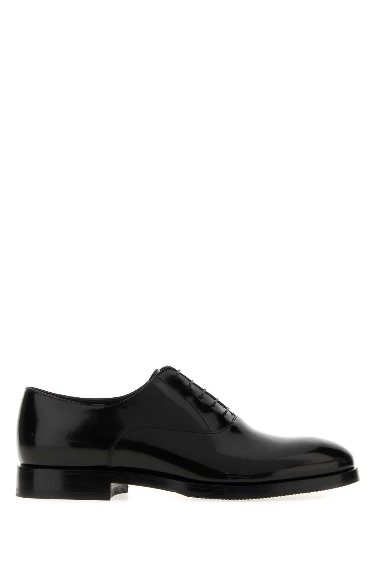 Brunello Cucinelli Men Black Leather Lace-Up Shoes BRUNELLO CUCINELLI