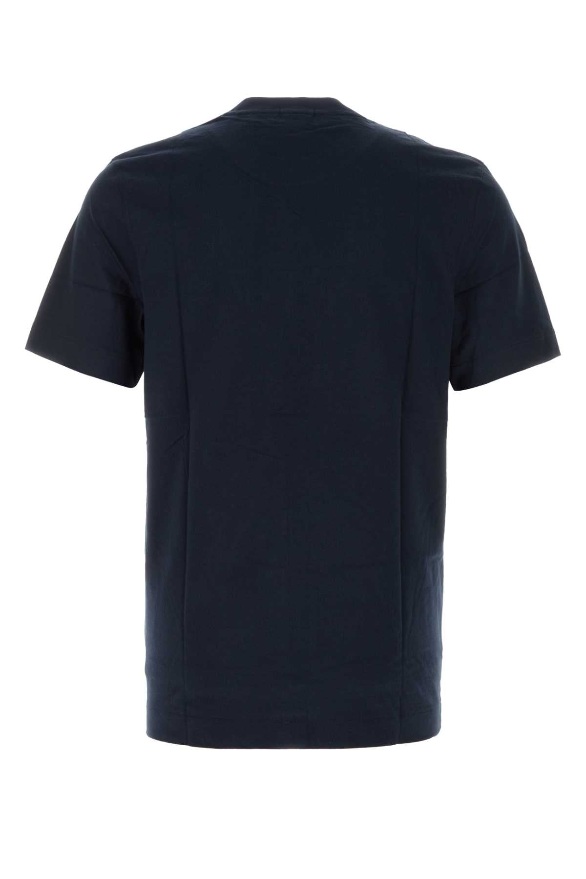 Boss Men Midnight Blue Cotton T-Shirt BOSS