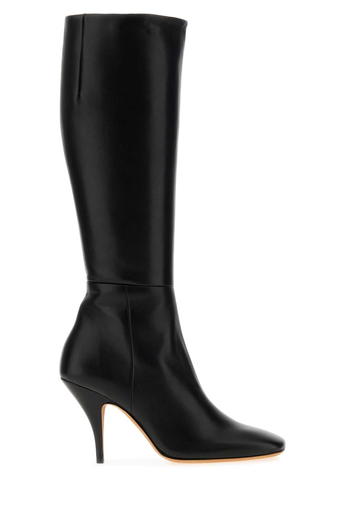 Jude Women Black Leather Credo Boots JUDE