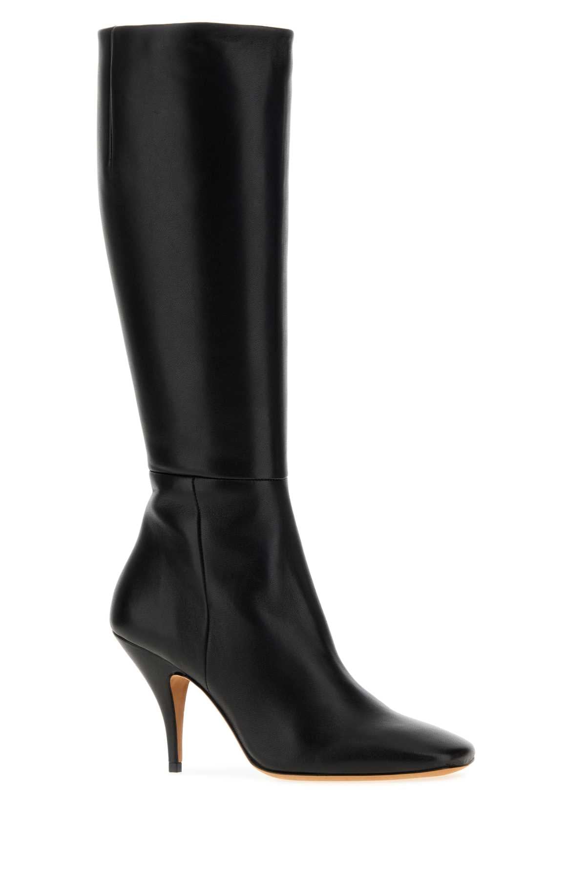 Jude Women Black Leather Credo Boots JUDE
