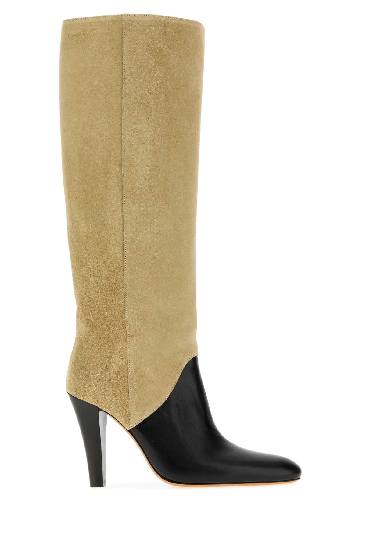 Jude Women Beige Suede Edita Boots JUDE