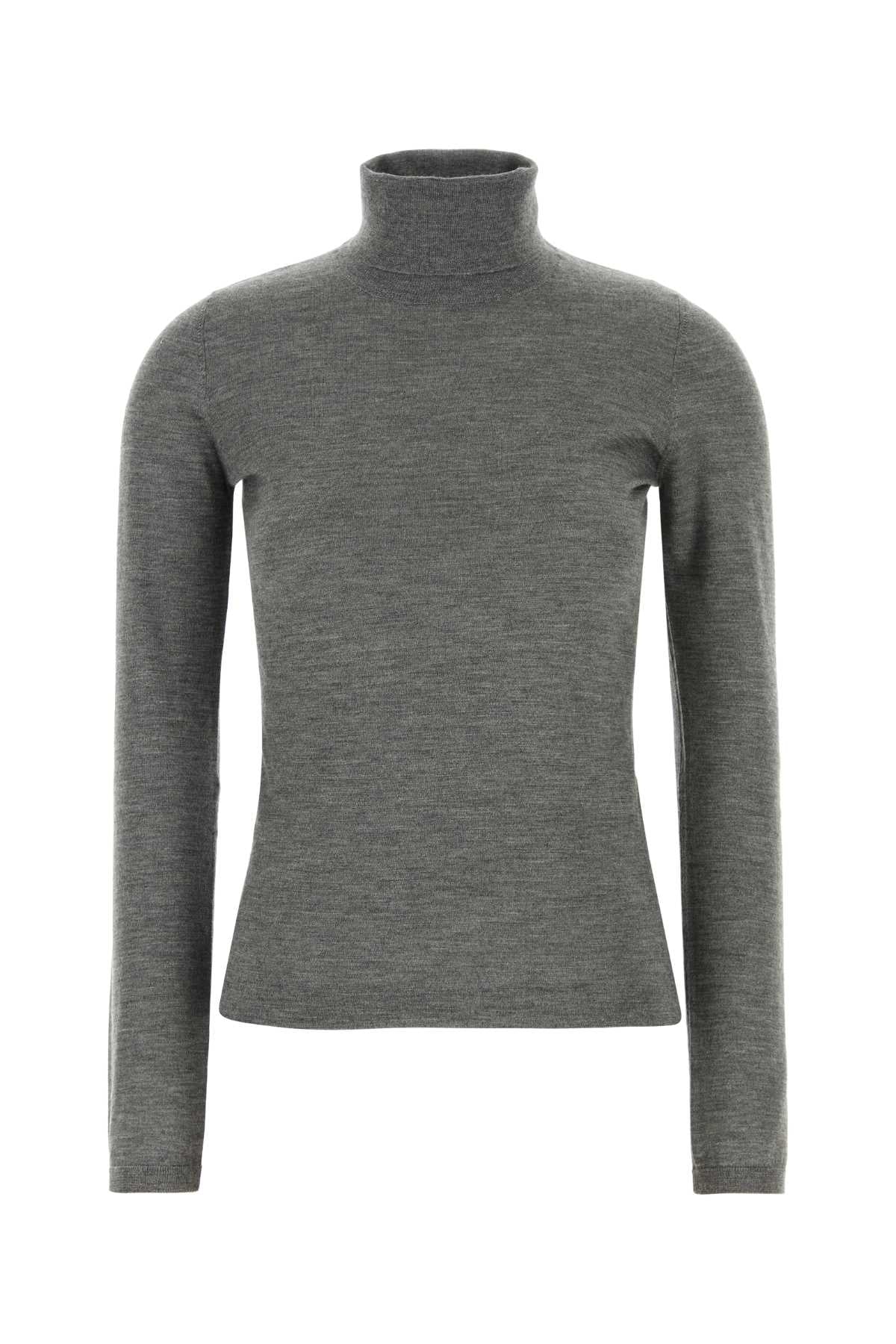 Brunello Cucinelli Women Grey Cashmere Blend Sweater BRUNELLO CUCINELLI