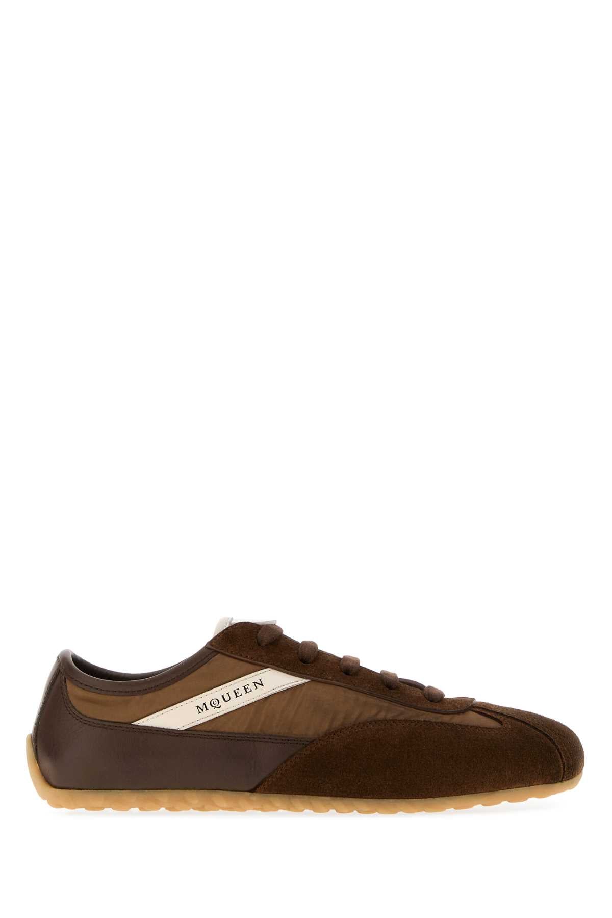 Alexander Mcqueen Women Brown Boxe Sneakers ALEXANDER MCQUEEN