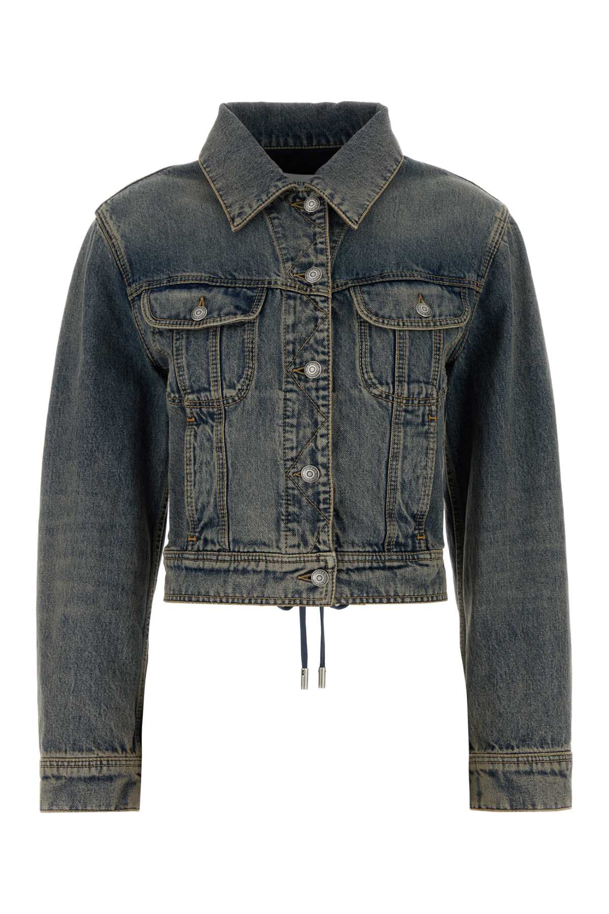 Alexander Mcqueen Women Denim Jacket ALEXANDER MCQUEEN