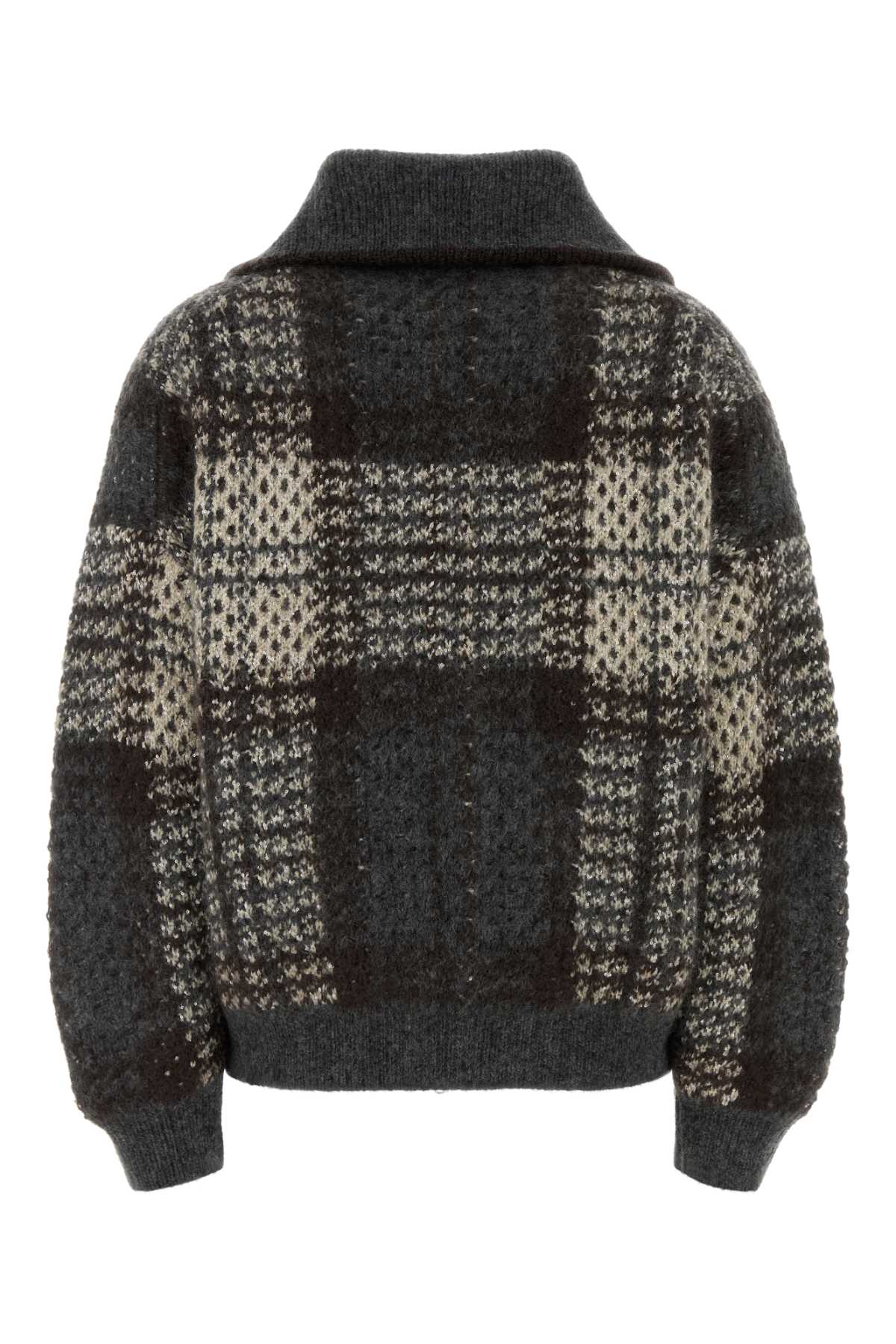 Brunello Cucinelli Women Embroidered Mohair Blend Cardigan BRUNELLO CUCINELLI
