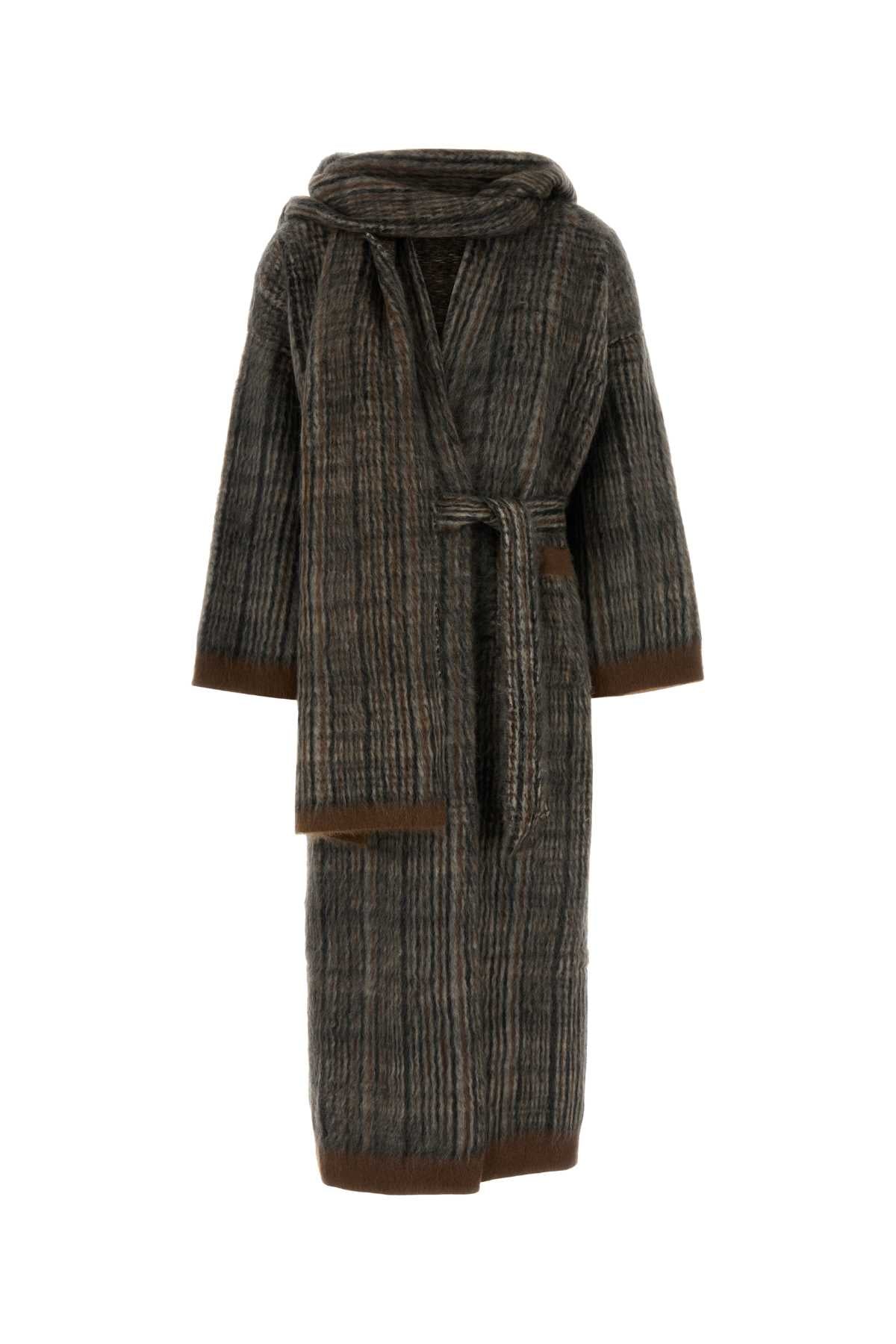 Brunello Cucinelli Women Multicolor Mohair Blend Cardigan BRUNELLO CUCINELLI