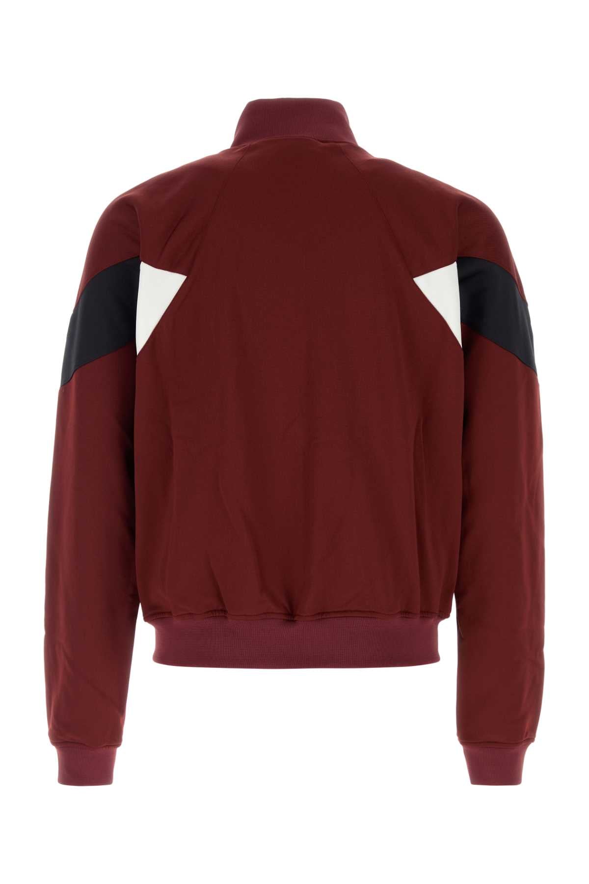 Alexander Mcqueen Men Burgundy Polyester Blend Sweatshirt ALEXANDER MCQUEEN