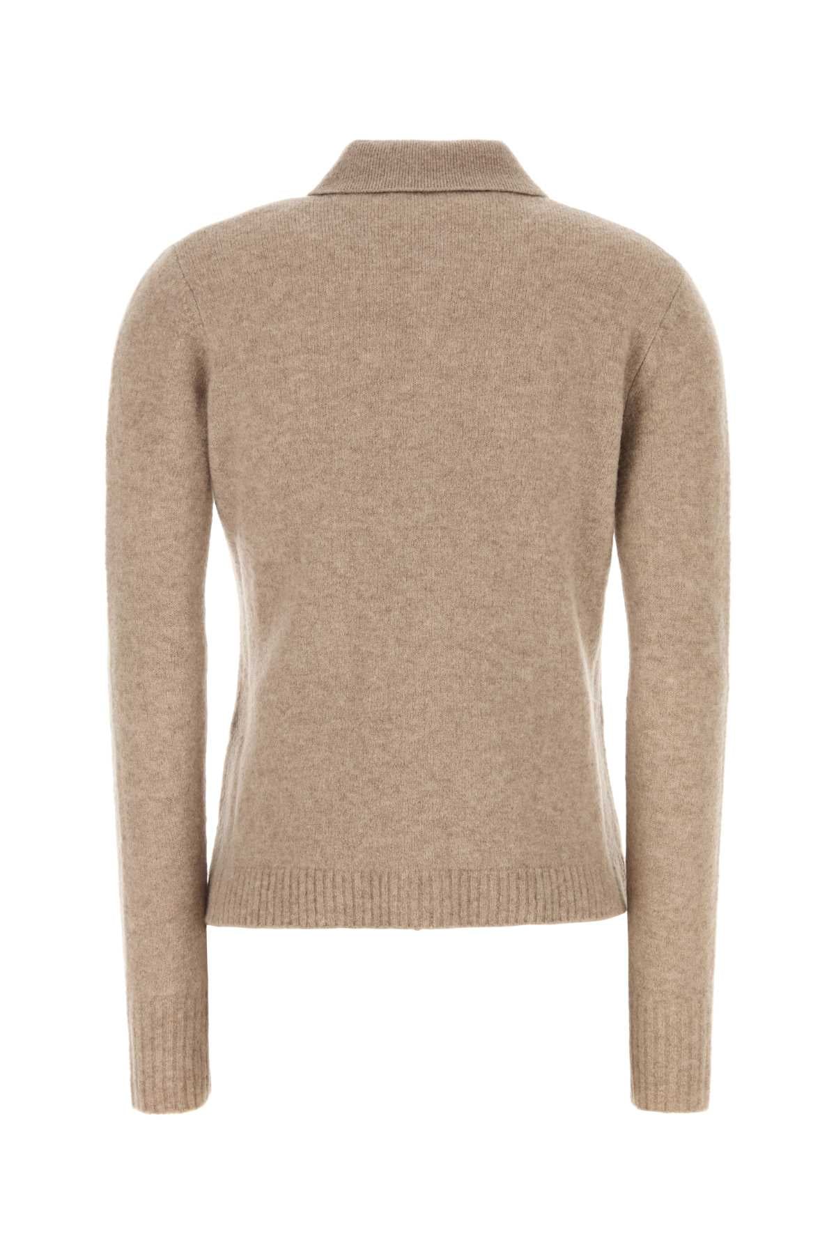 Max Mara Women Beige Stretch Cashmere Blend Durante Cardigan MAX MARA