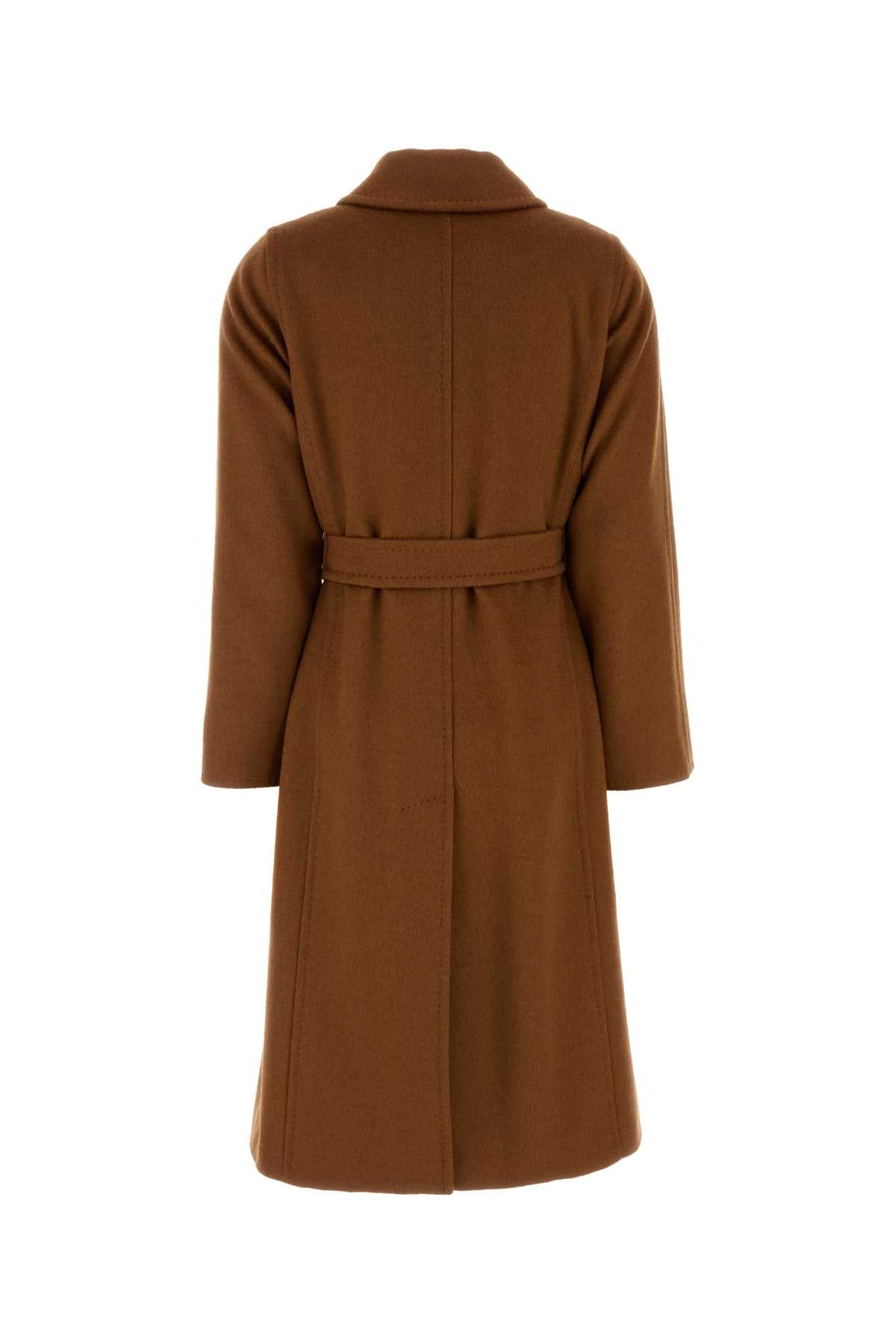 Max Mara Women Caramel Camel Manuela Coat MAX MARA