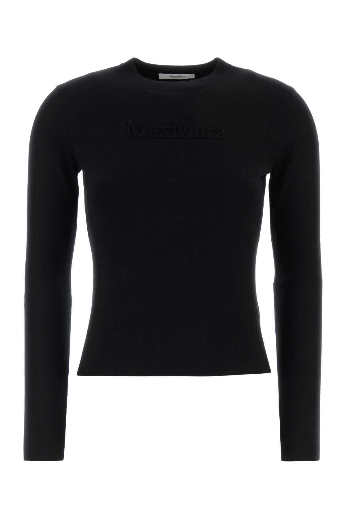Max Mara Women Black Wool Manto Sweater MAX MARA