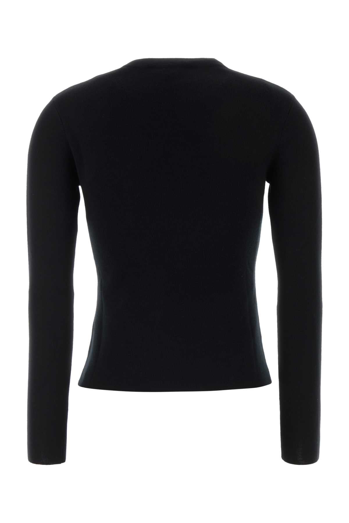 Max Mara Women Black Wool Manto Sweater MAX MARA