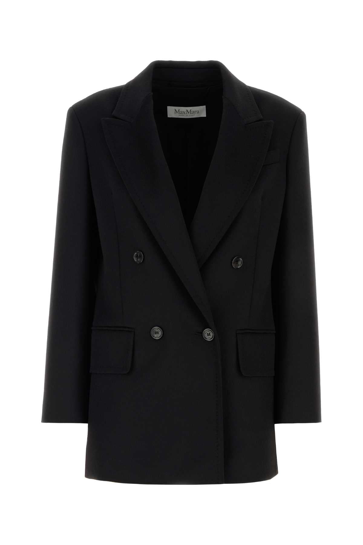 Max Mara Women Black Camel Olimpia Blazer MAX MARA