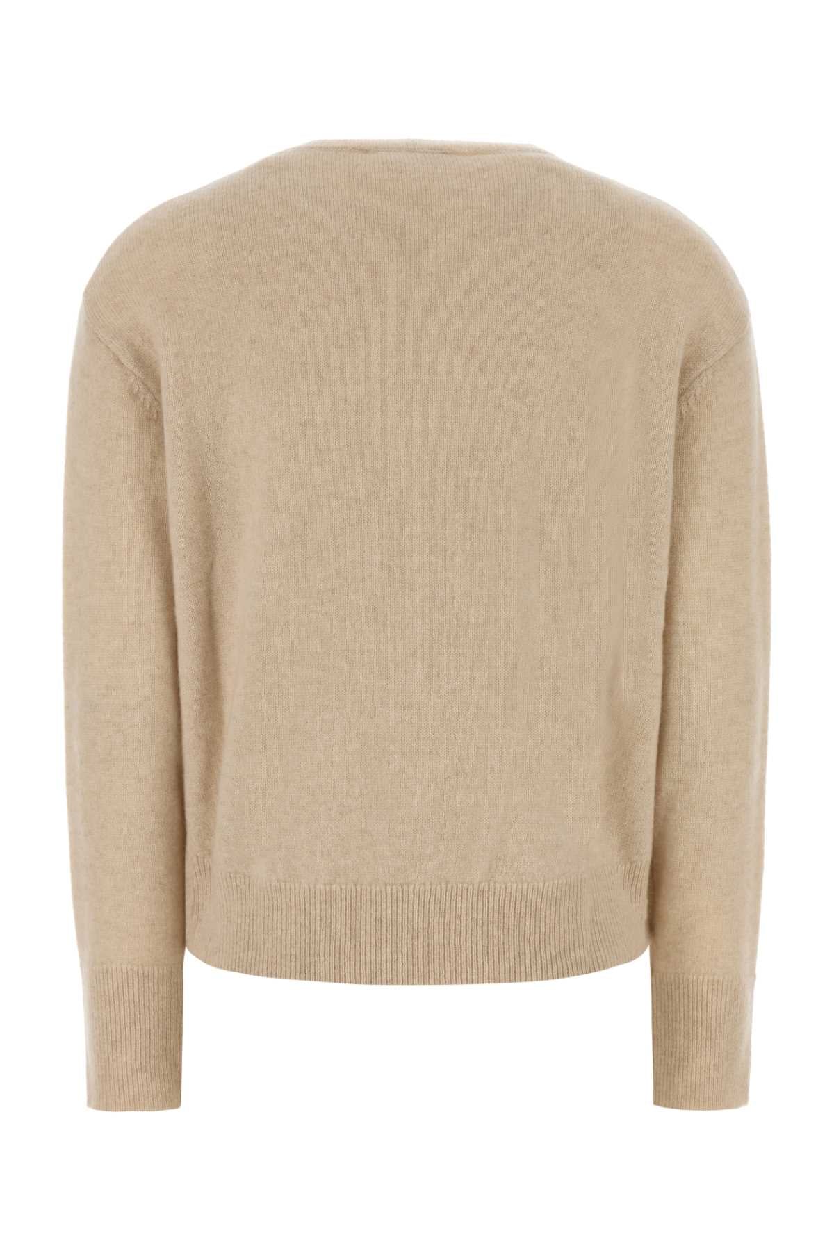 S Maxmara Women Sand Cashmere Fata Sweater S MAX MARA