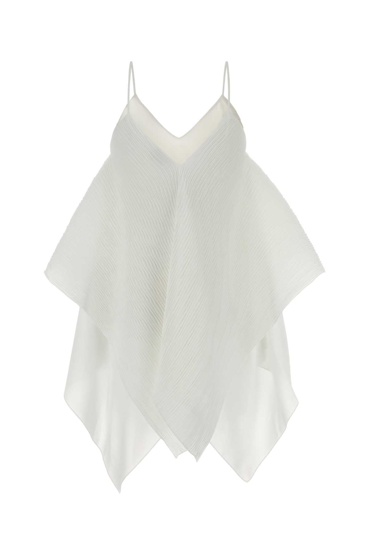 Jw Anderson Women White Polyester Top J.W. ANDERSON