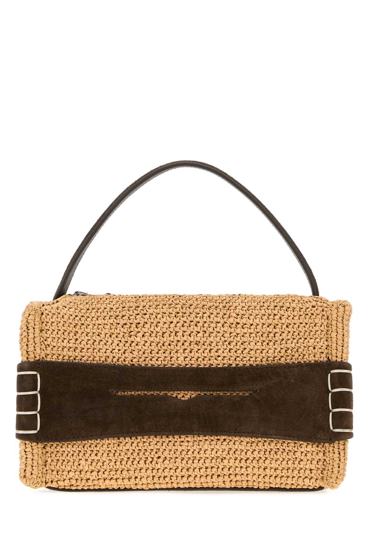 Jw Anderson Women Raffia Small Loafer Handbag J.W. ANDERSON