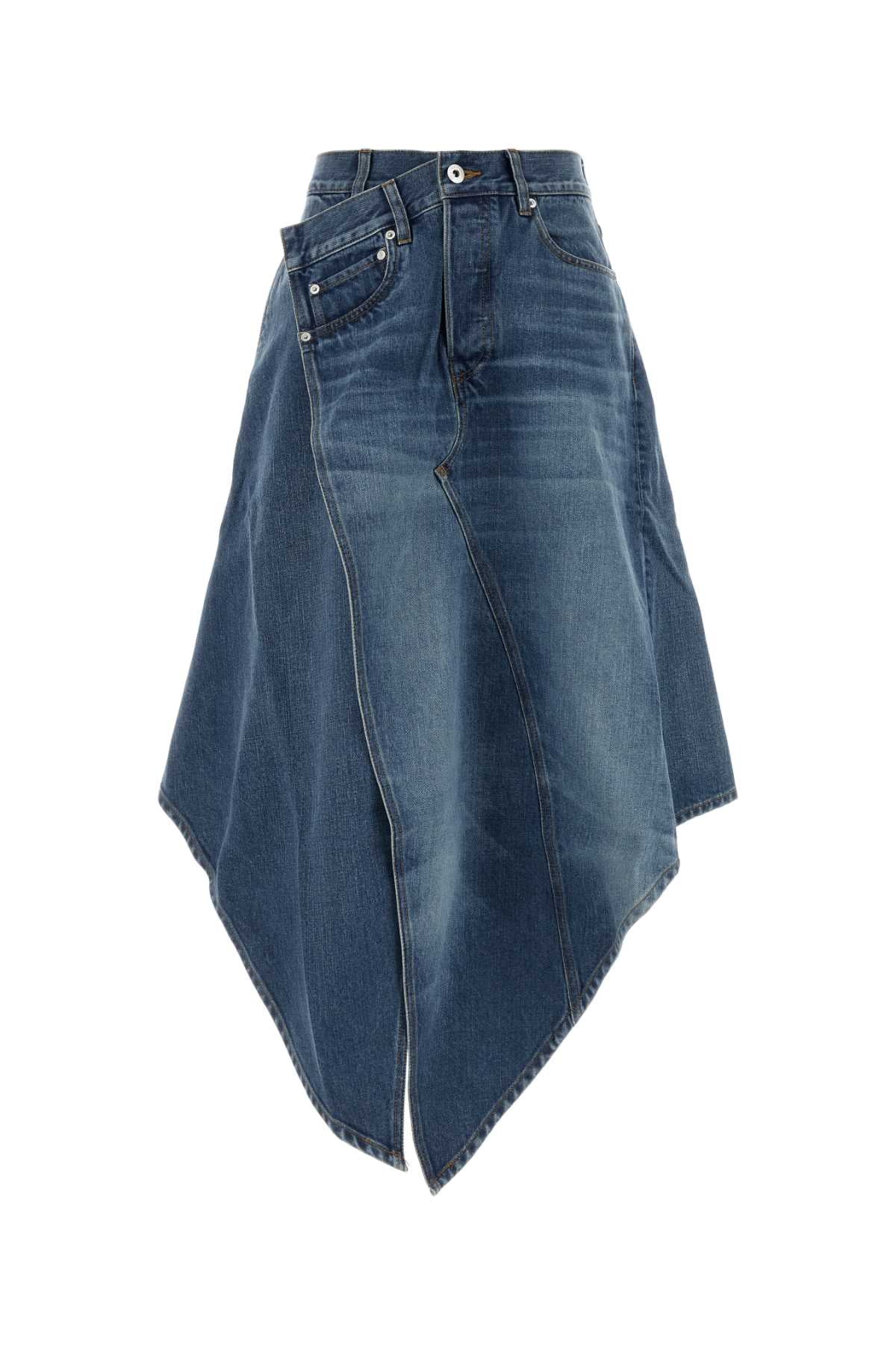 Jw Anderson Women Denim Skirt J.W. ANDERSON